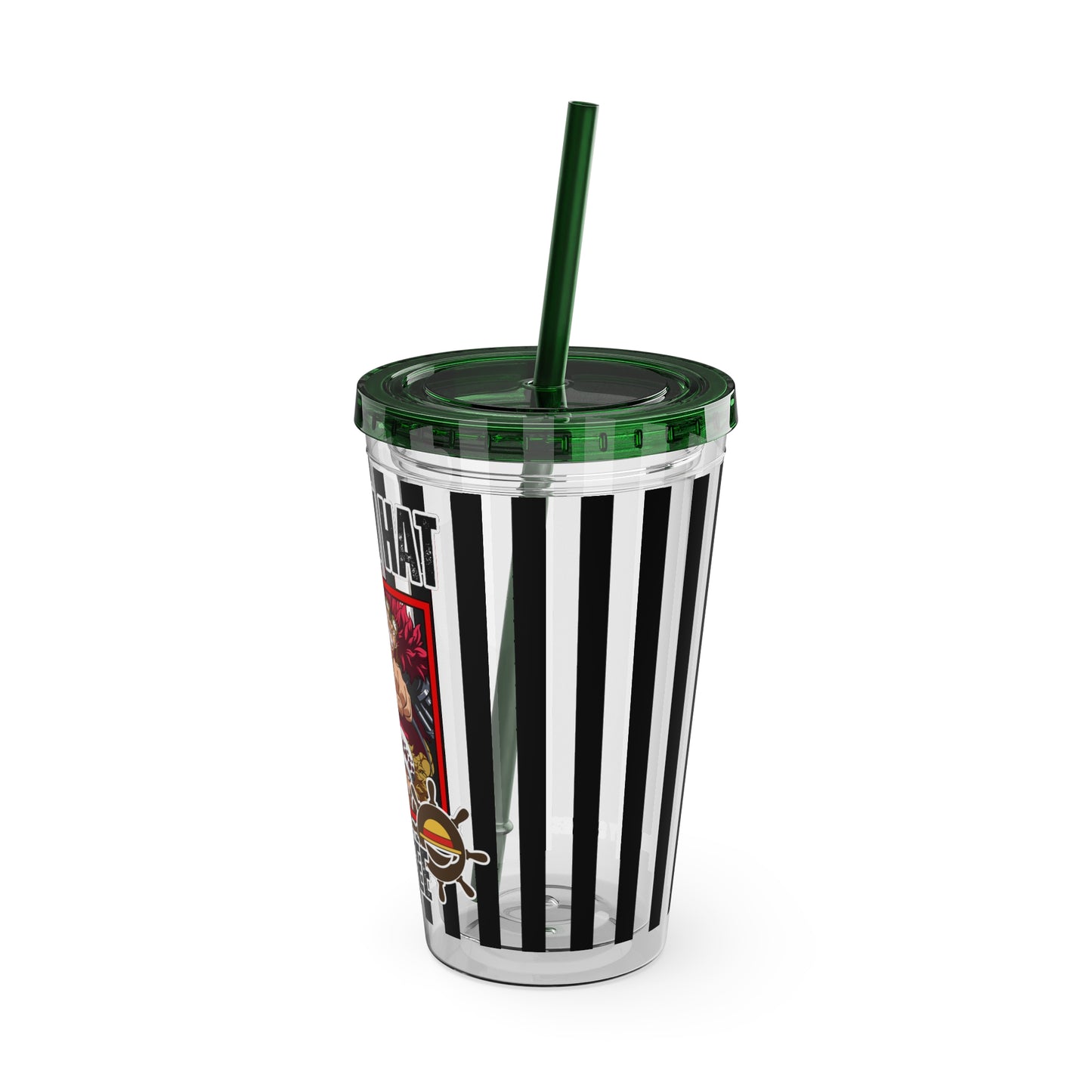 Straw Hat Coffee - The Worst Generation Sunsplash Tumbler with Straw, 16oz