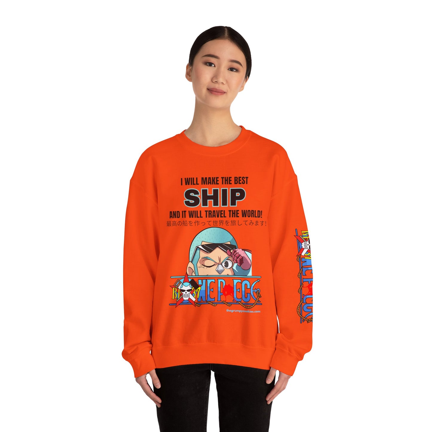 One Piece - World's Greatest Shipwright Unisex Heavy Blend™ Crewneck Sweatshirt