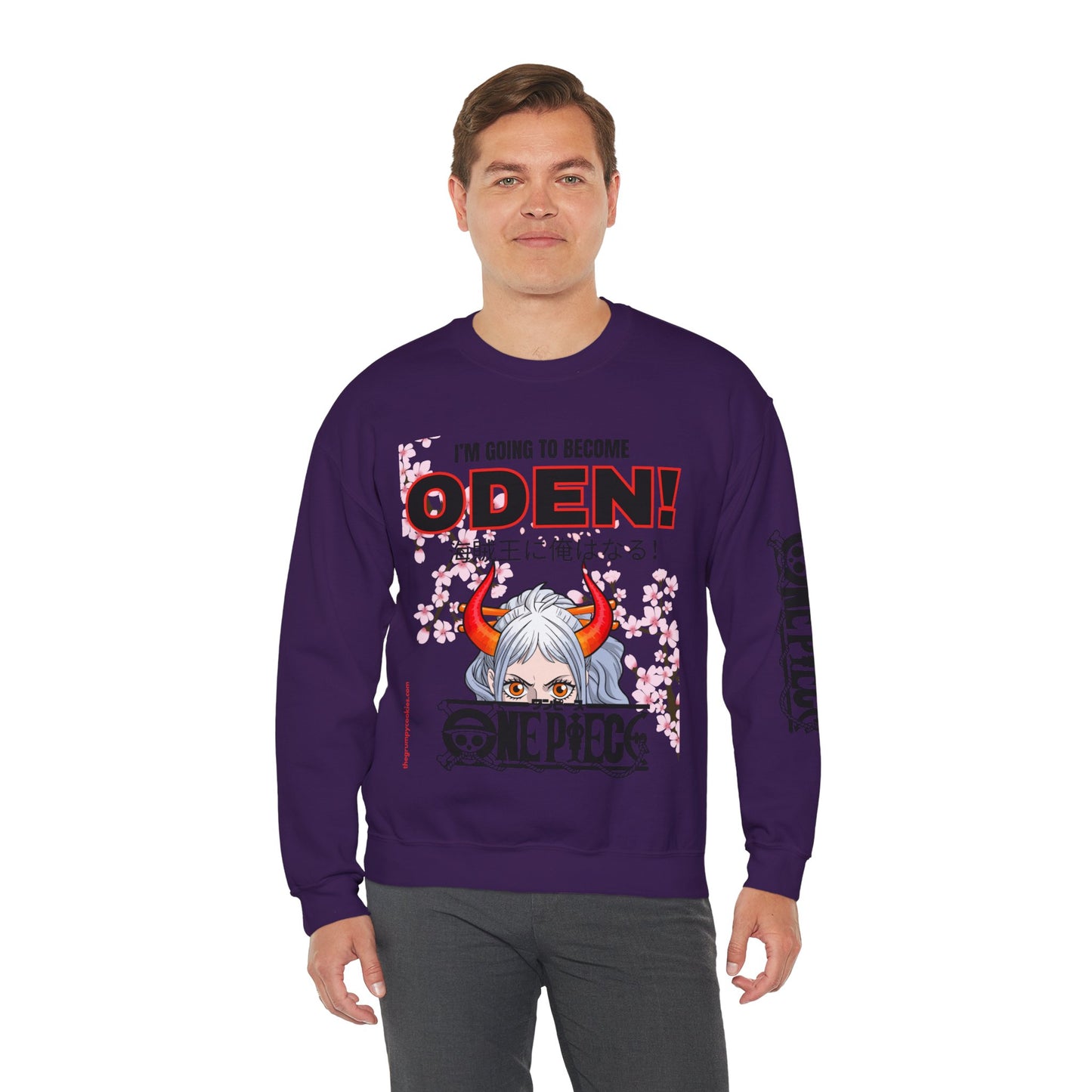 One Piece - I Will Be Oden Unisex Heavy Blend™ Crewneck Sweatshirt