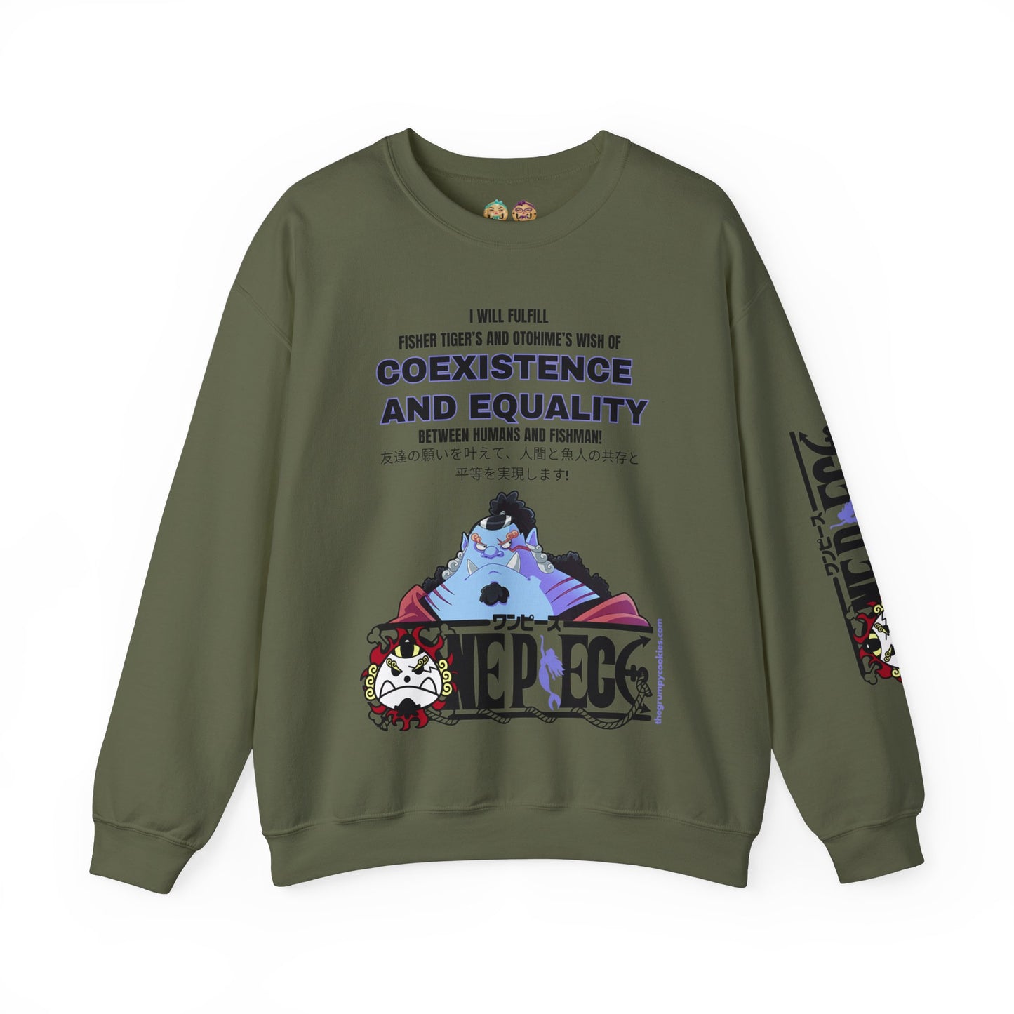 One Piece - Equality Bringer Unisex Heavy Blend™ Crewneck Sweatshirt