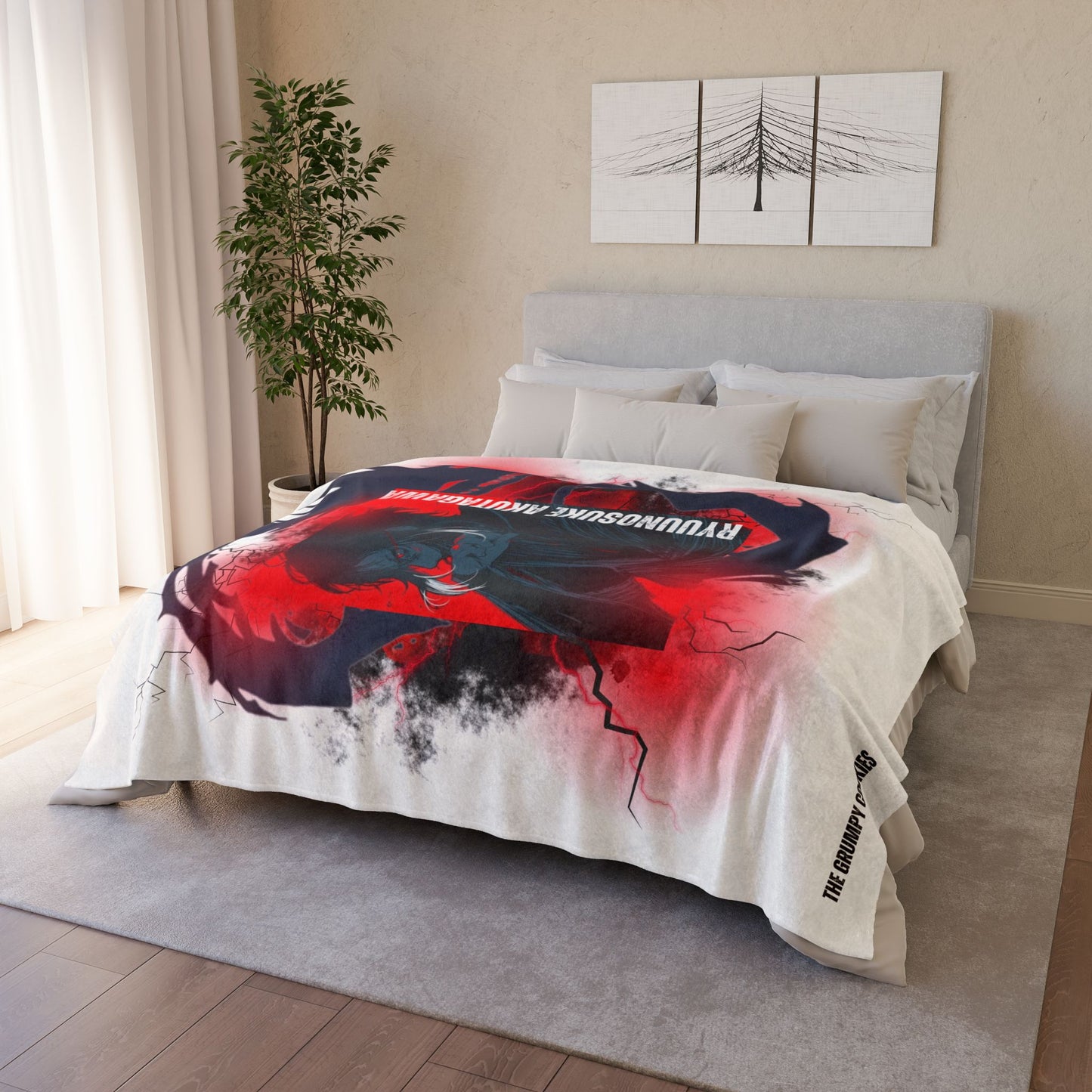 Bungo Stray Dogs - A Boy and His Demons Polyester Blanket