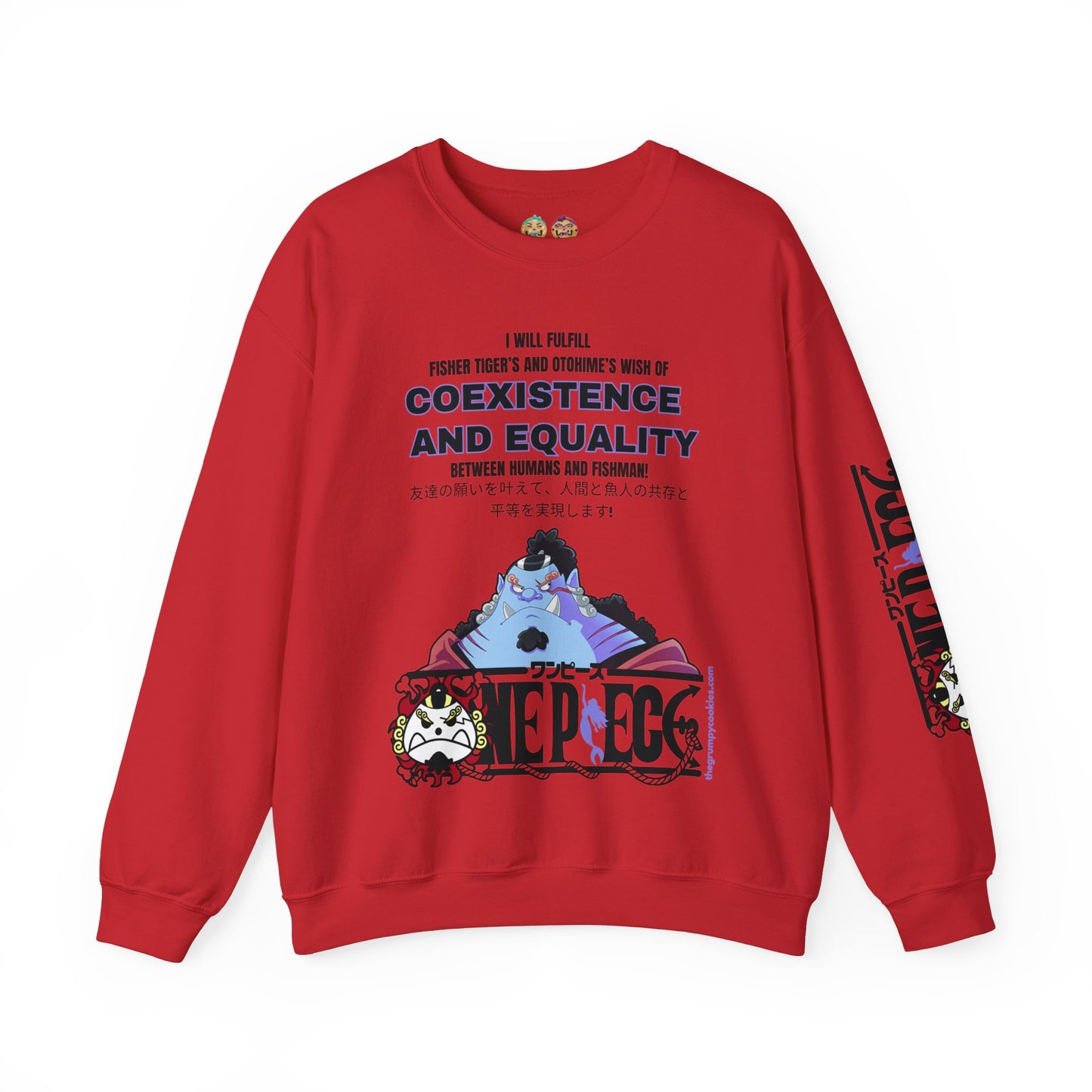 One Piece - Equality Bringer Unisex Heavy Blend™ Crewneck Sweatshirt