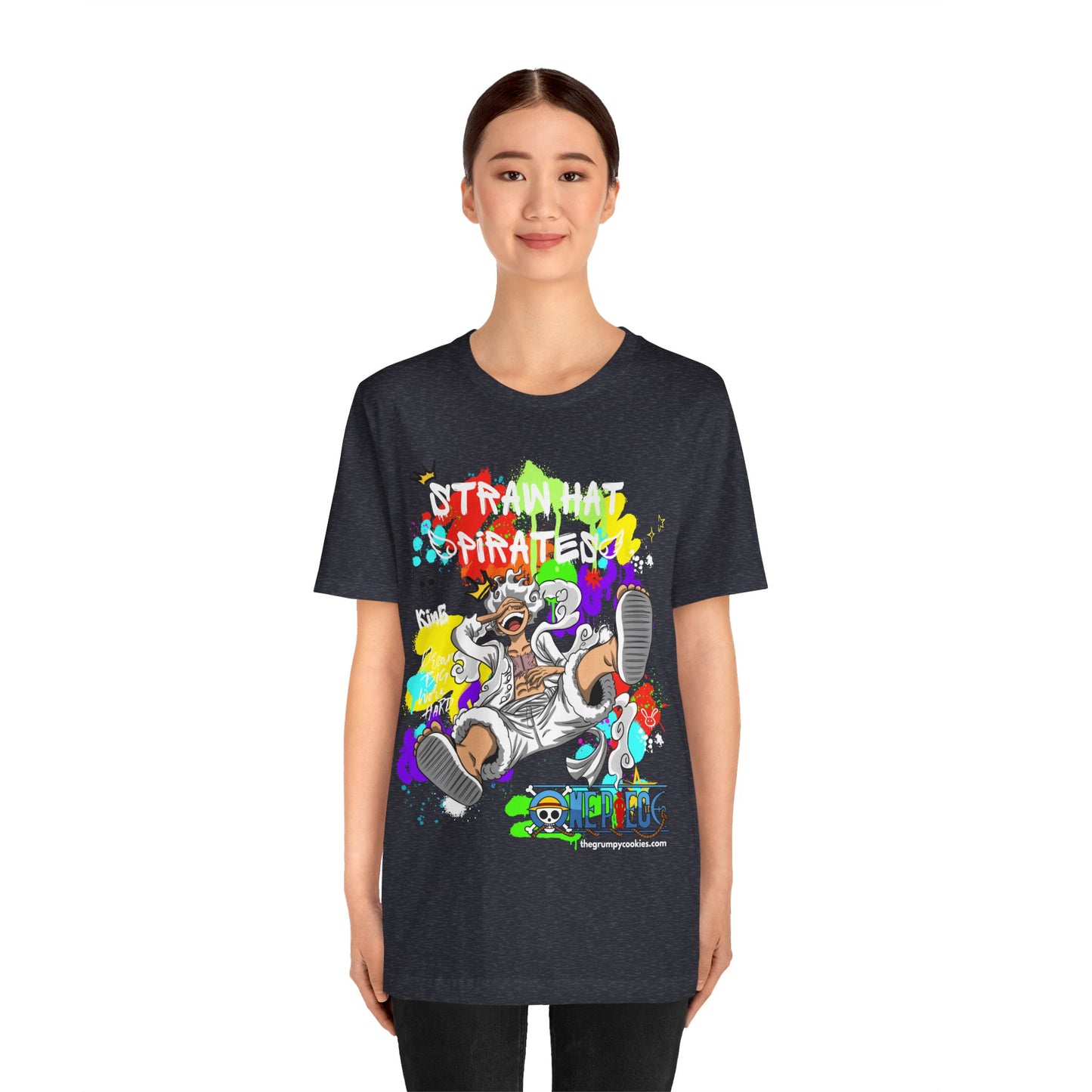 One Piece - Graffiti Luffy Unisex Jersey Short Sleeve Tee