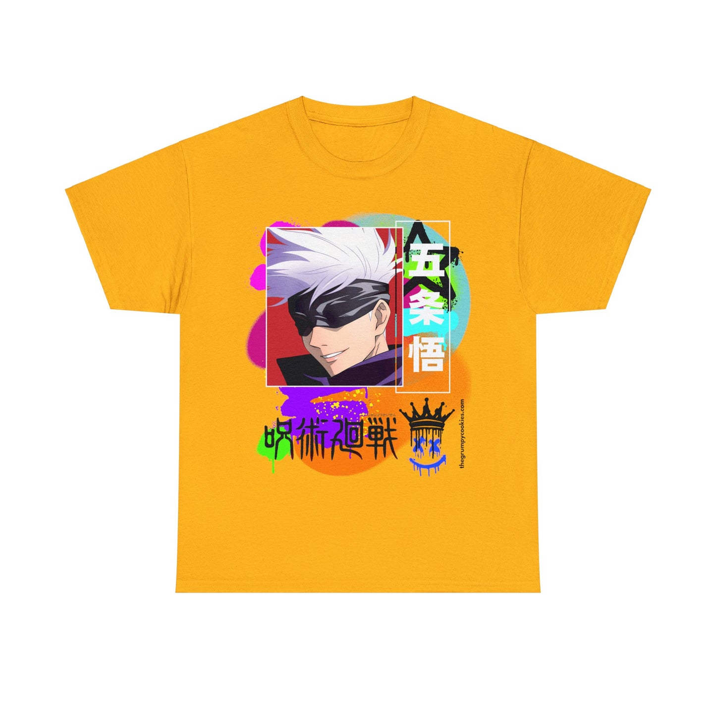 Jujutsu Kaisen - Gojo's Side Smile Unisex Heavy Cotton Tee