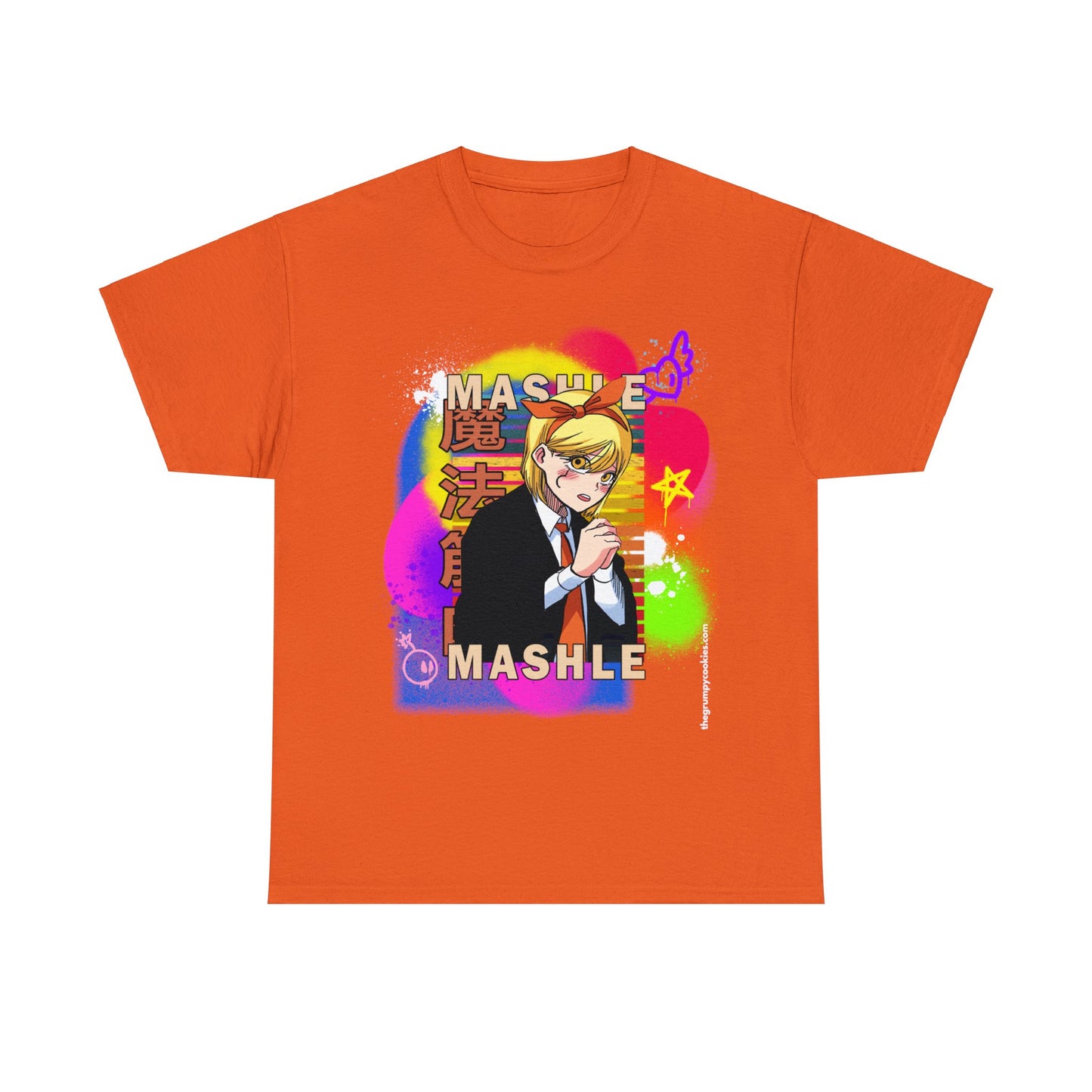Mashle - Lemon Irvine Graffiti Unisex Heavy Cotton Tee