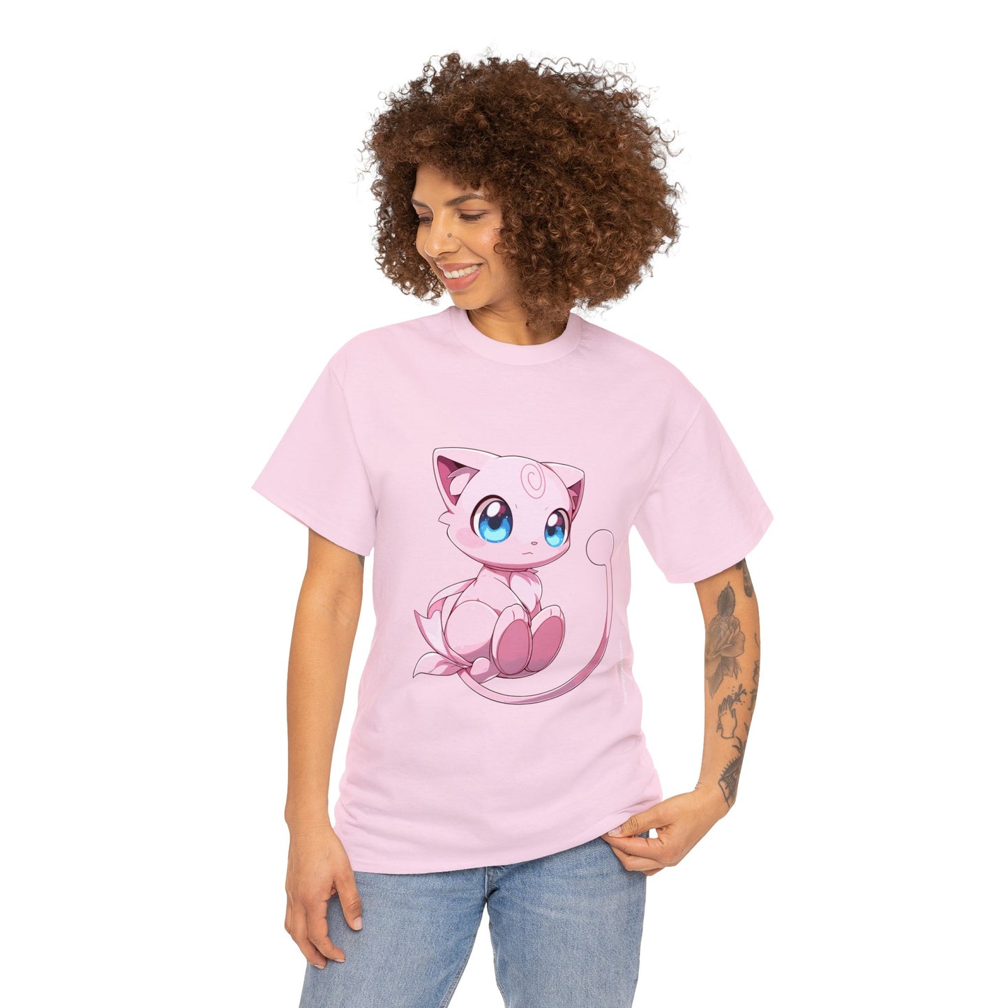 Pokemon - Mew Mew Unisex Heavy Cotton Tee
