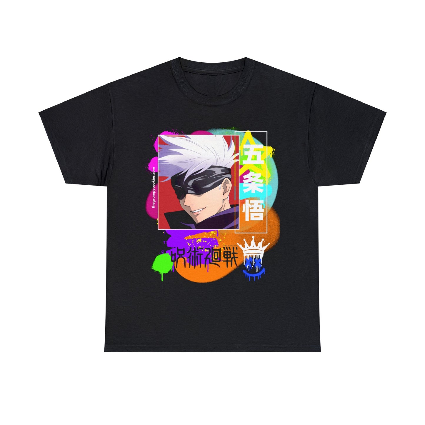 Jujutsu Kaisen - Gojo's Side Smile Unisex Heavy Cotton Tee