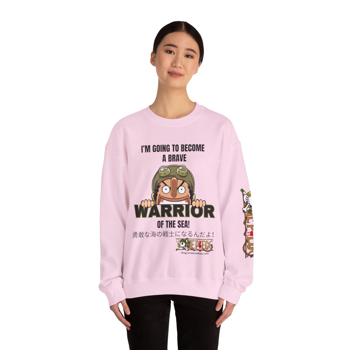 One Piece - Brave Warrior of the Sea Unisex Heavy Blend™ Crewneck Sweatshirt