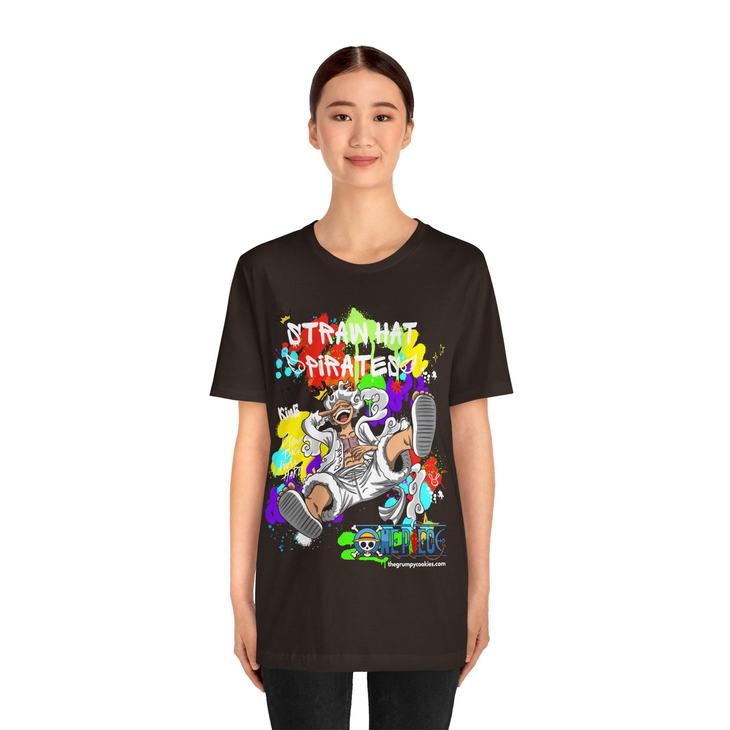 One Piece - Graffiti Luffy Unisex Jersey Short Sleeve Tee