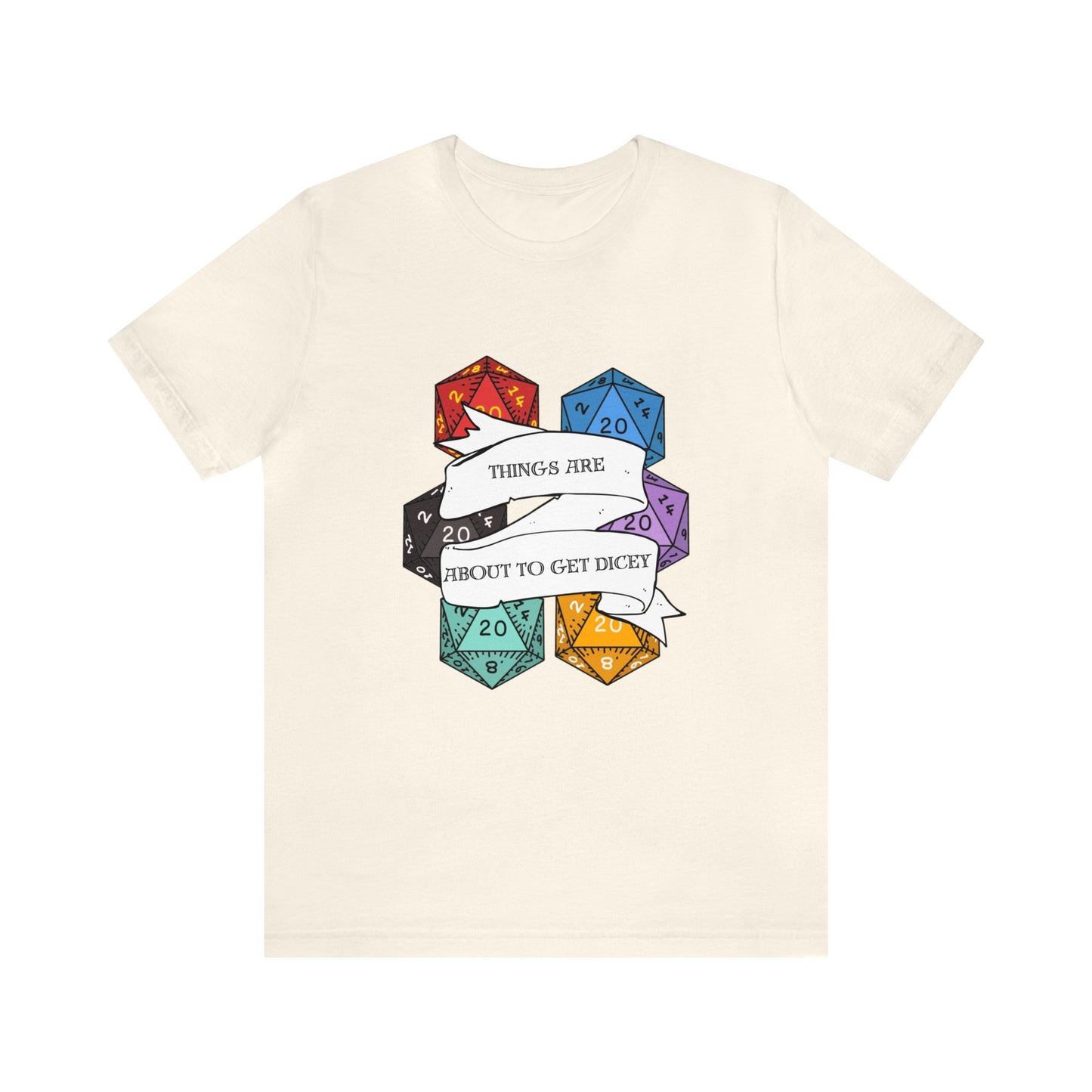 Dungeons & Dragons - Dicey Short Sleeve Tee