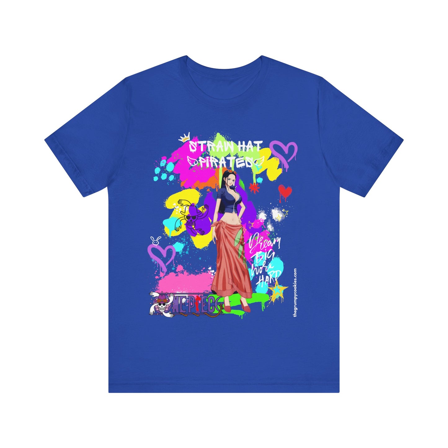 One Piece - Graffiti Robin Unisex Jersey Short Sleeve Tee