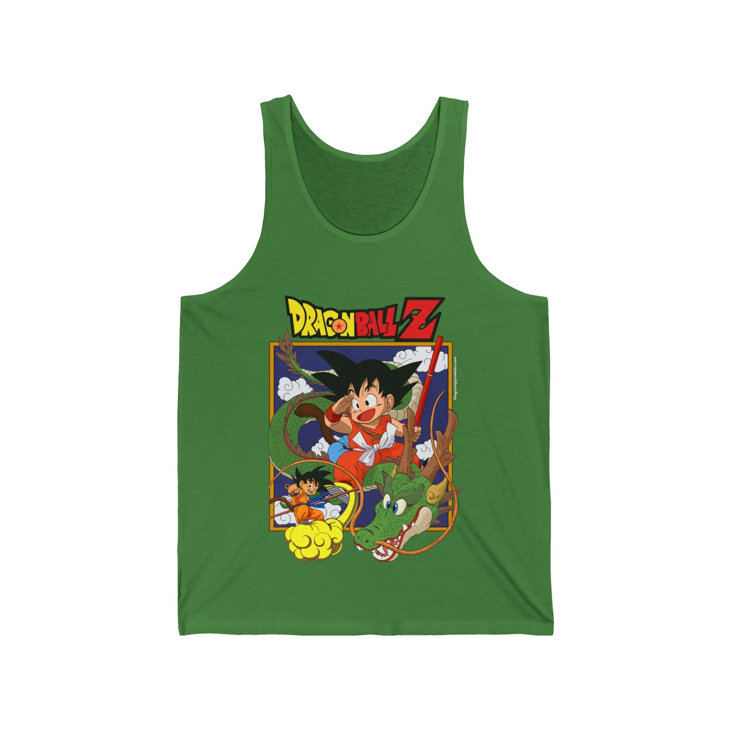 Dragon Ball - Old School DBZ Men's Jersey Tank