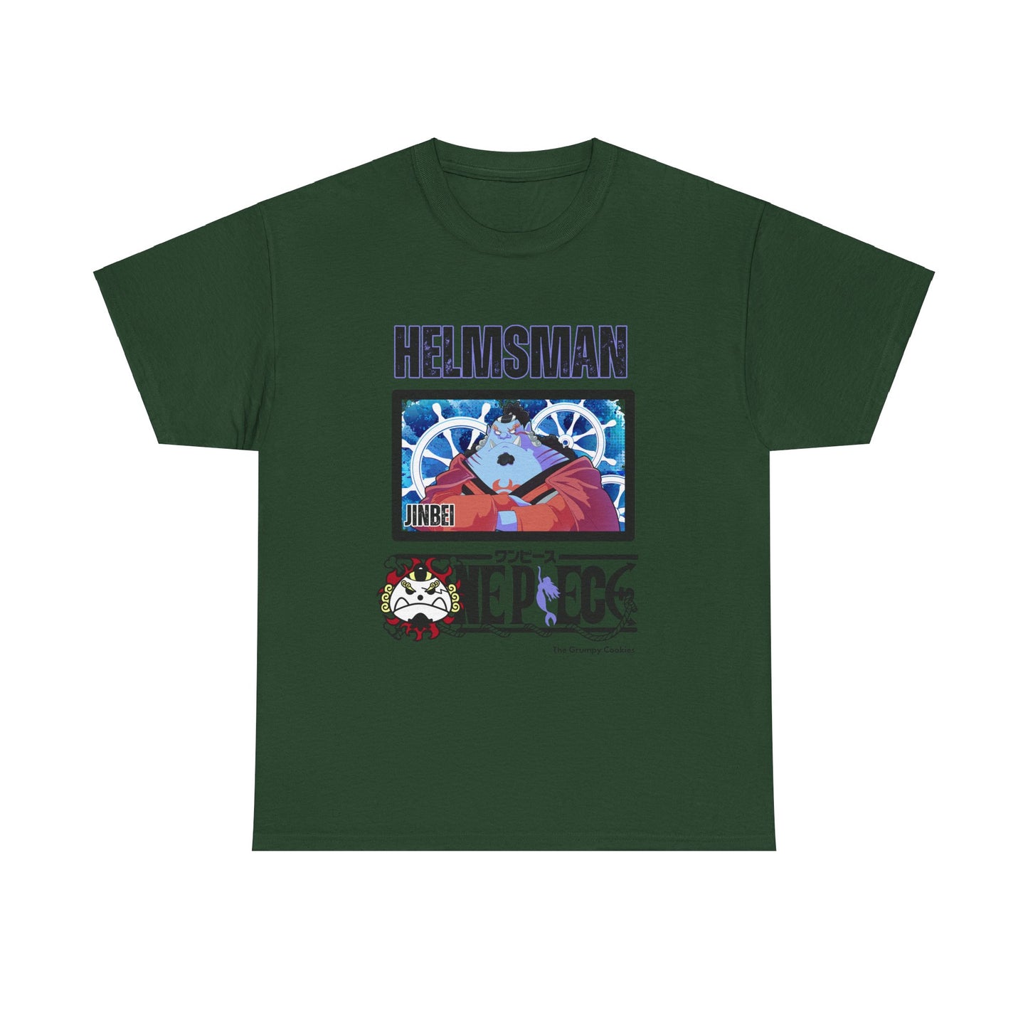 One Piece - Helmsman Jimbei Unisex Heavy Cotton Tee