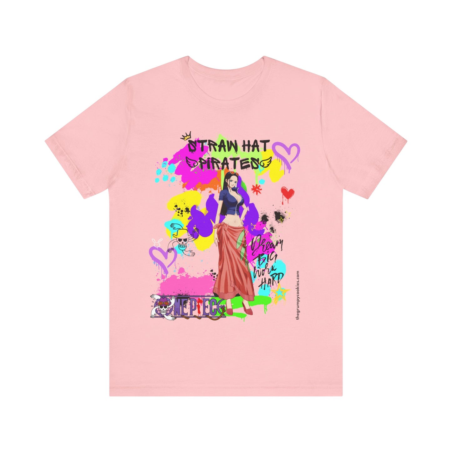 One Piece - Graffiti Robin Unisex Jersey Short Sleeve Tee
