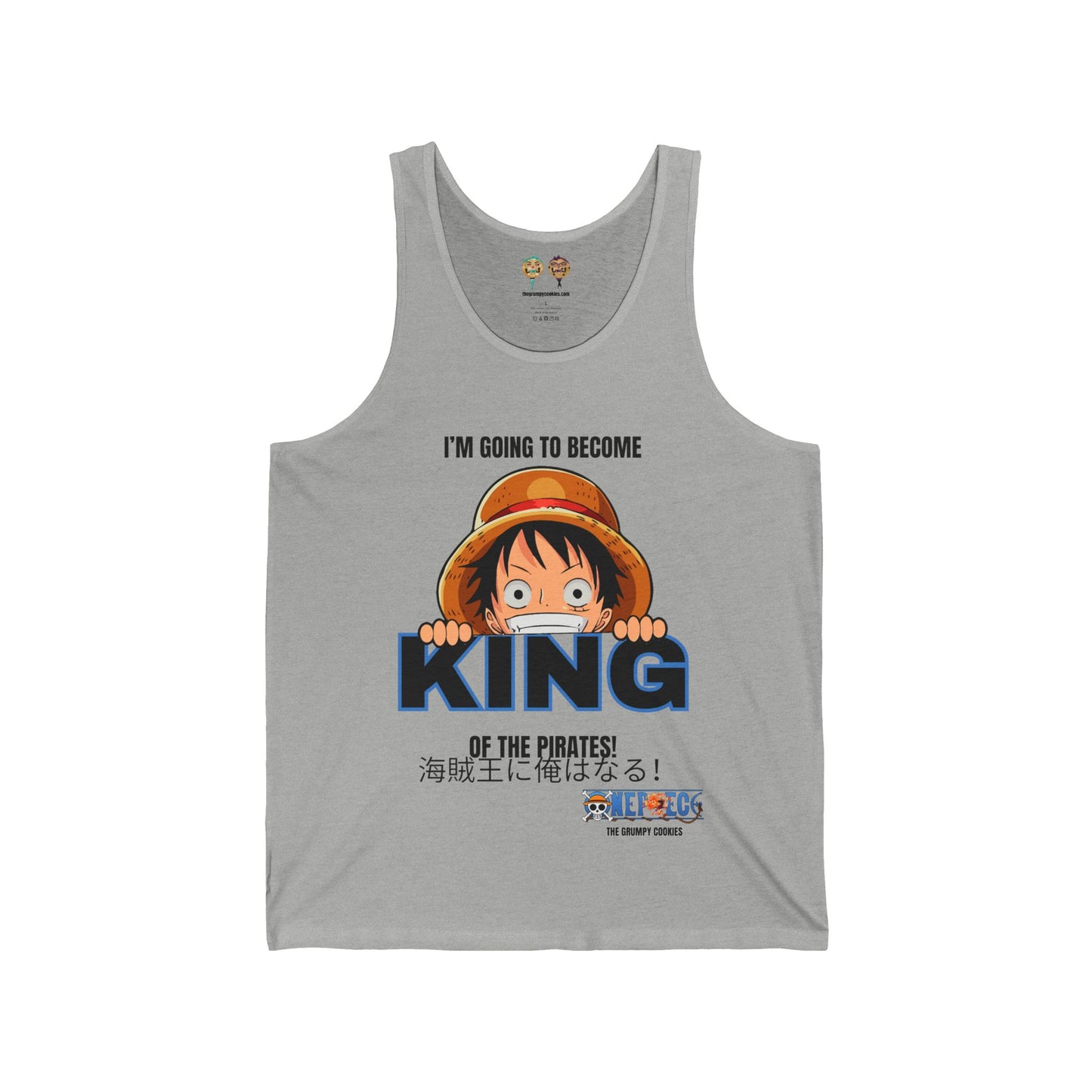 One Piece - Pirate King Luffy Jersey Tank