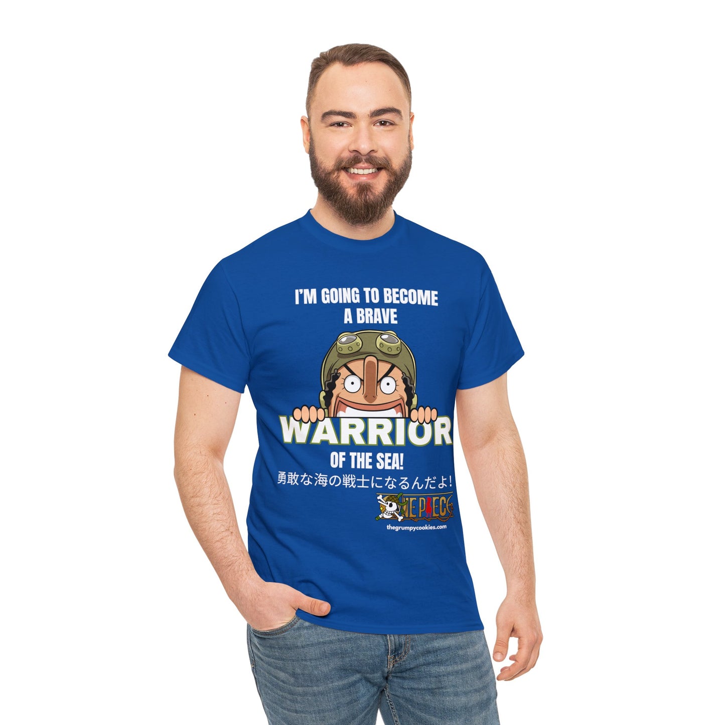 One Piece - Brave Warrior of the Sea Unisex Heavy Cotton Tee