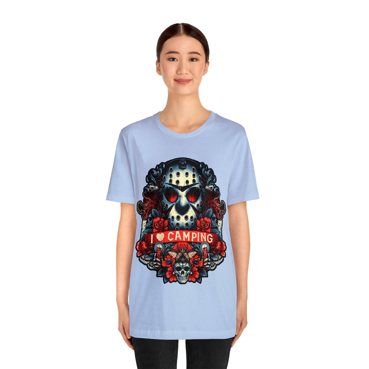 Friday the 13th - I Heart Camping Short Sleeve Tee