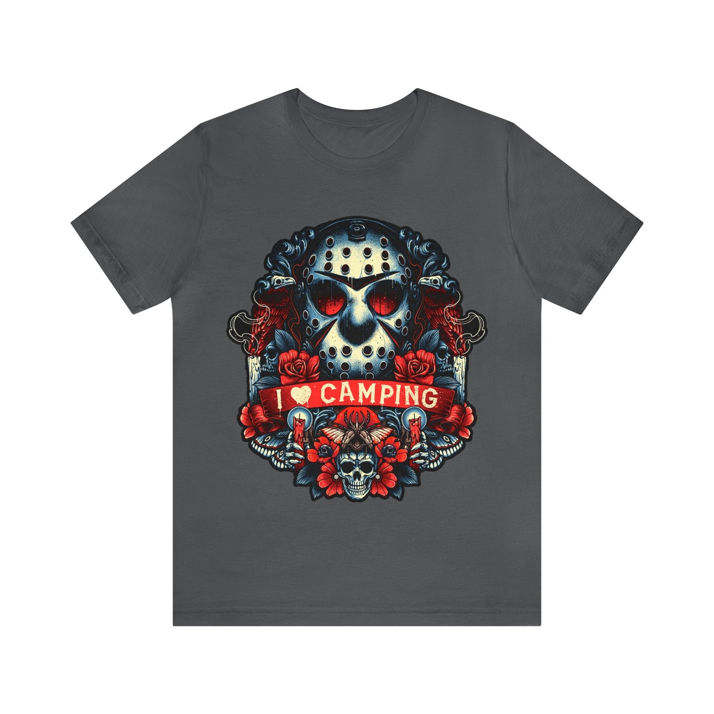 Friday the 13th - I Heart Camping Short Sleeve Tee
