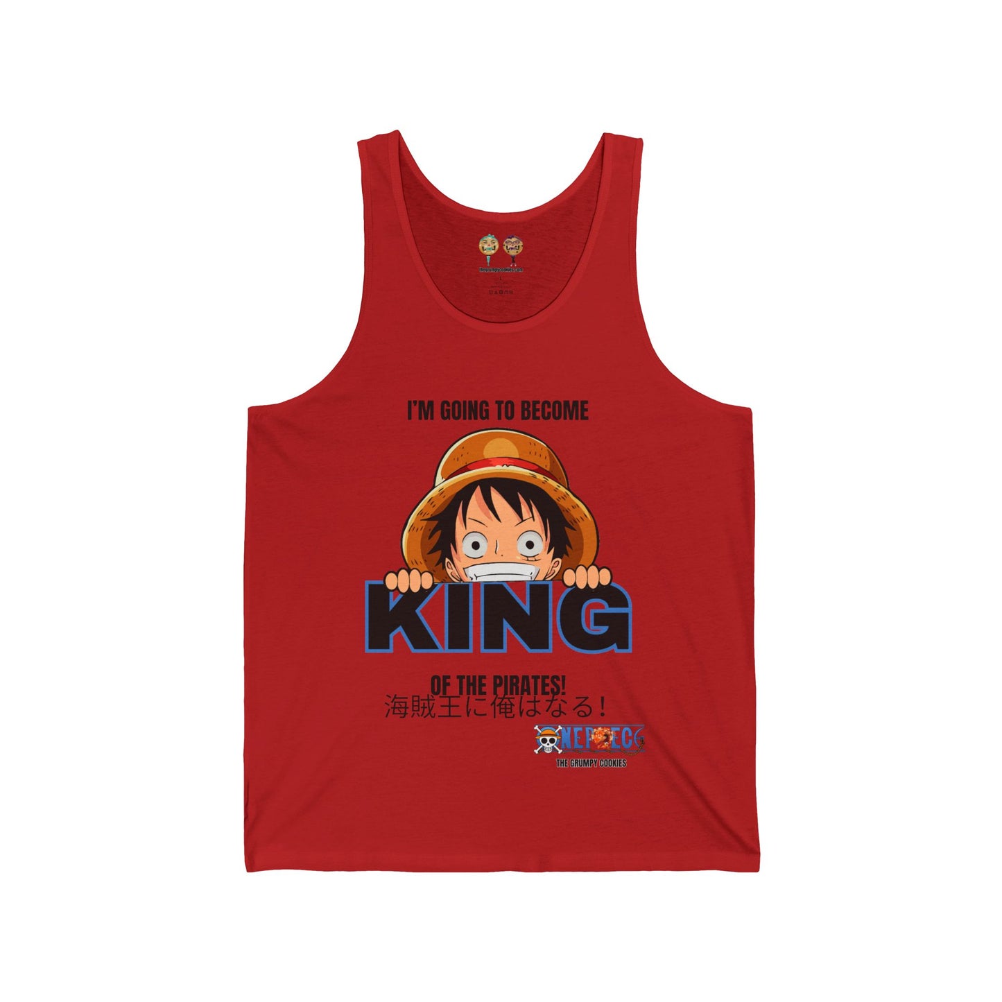 One Piece - Pirate King Luffy Jersey Tank
