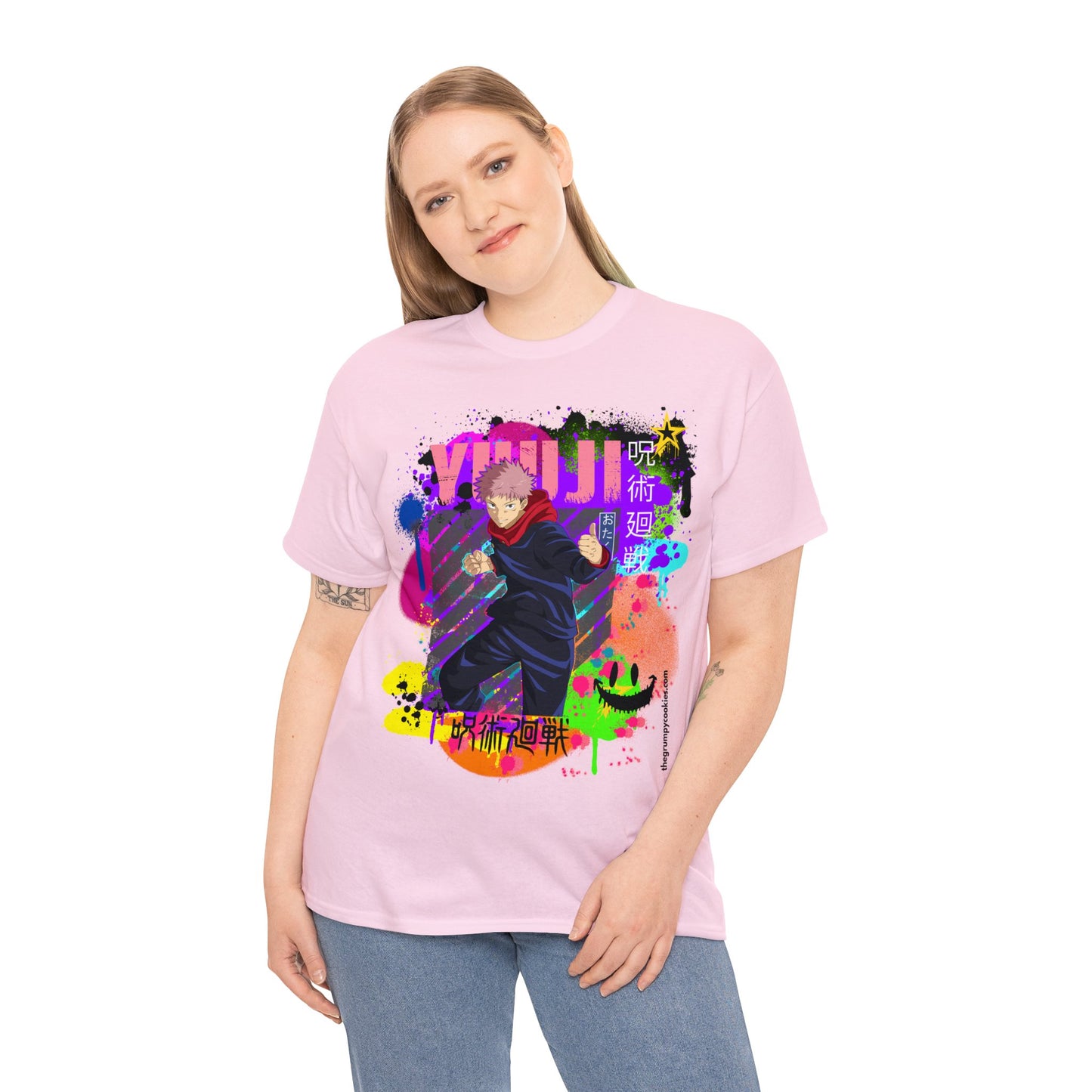 Jujutsu Kaisen - Yuji Says Bring It Unisex Heavy Cotton Tee