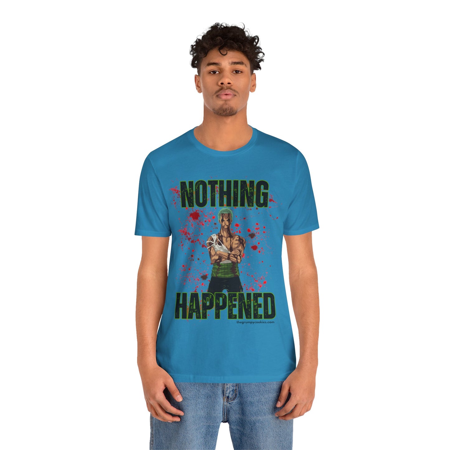 One Piece - Nothing Happened Unisex Jersey Short Sleeve Tee