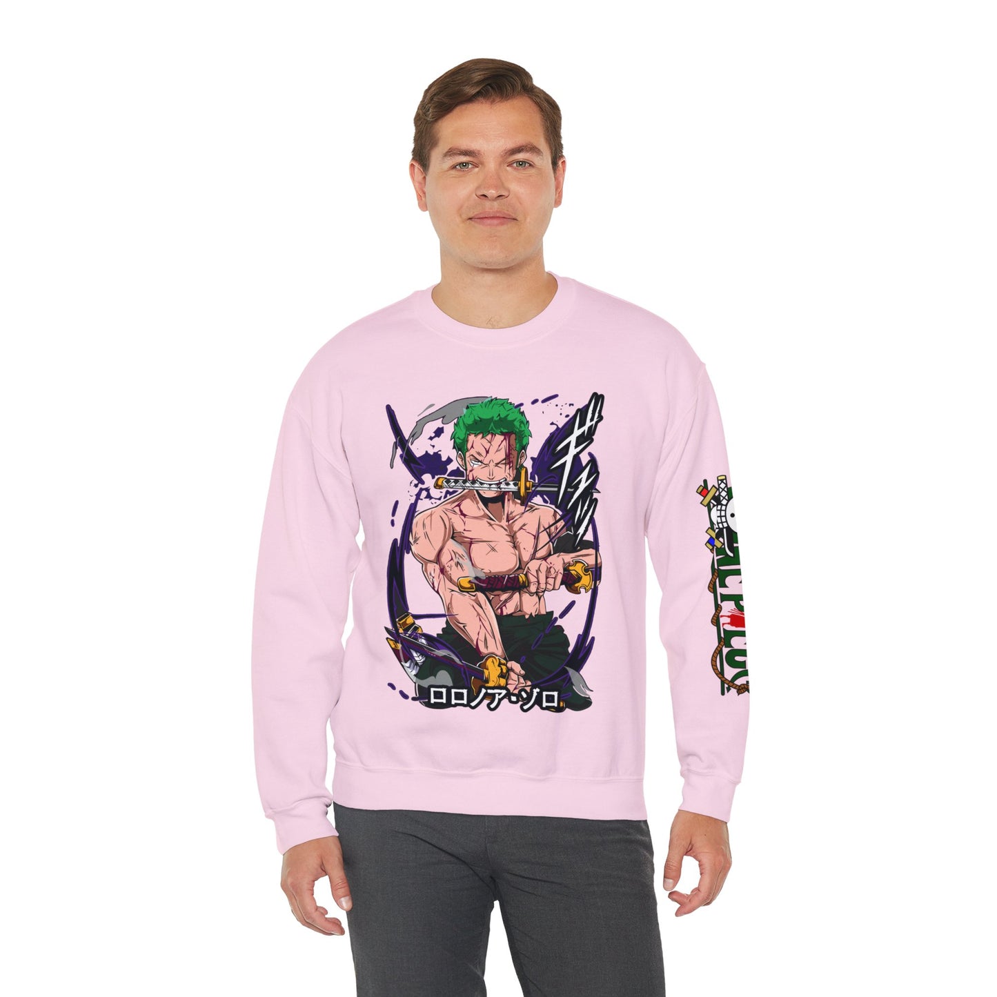 One Piece - Zoro Unisex Heavy Blend™ Crewneck Sweatshirt
