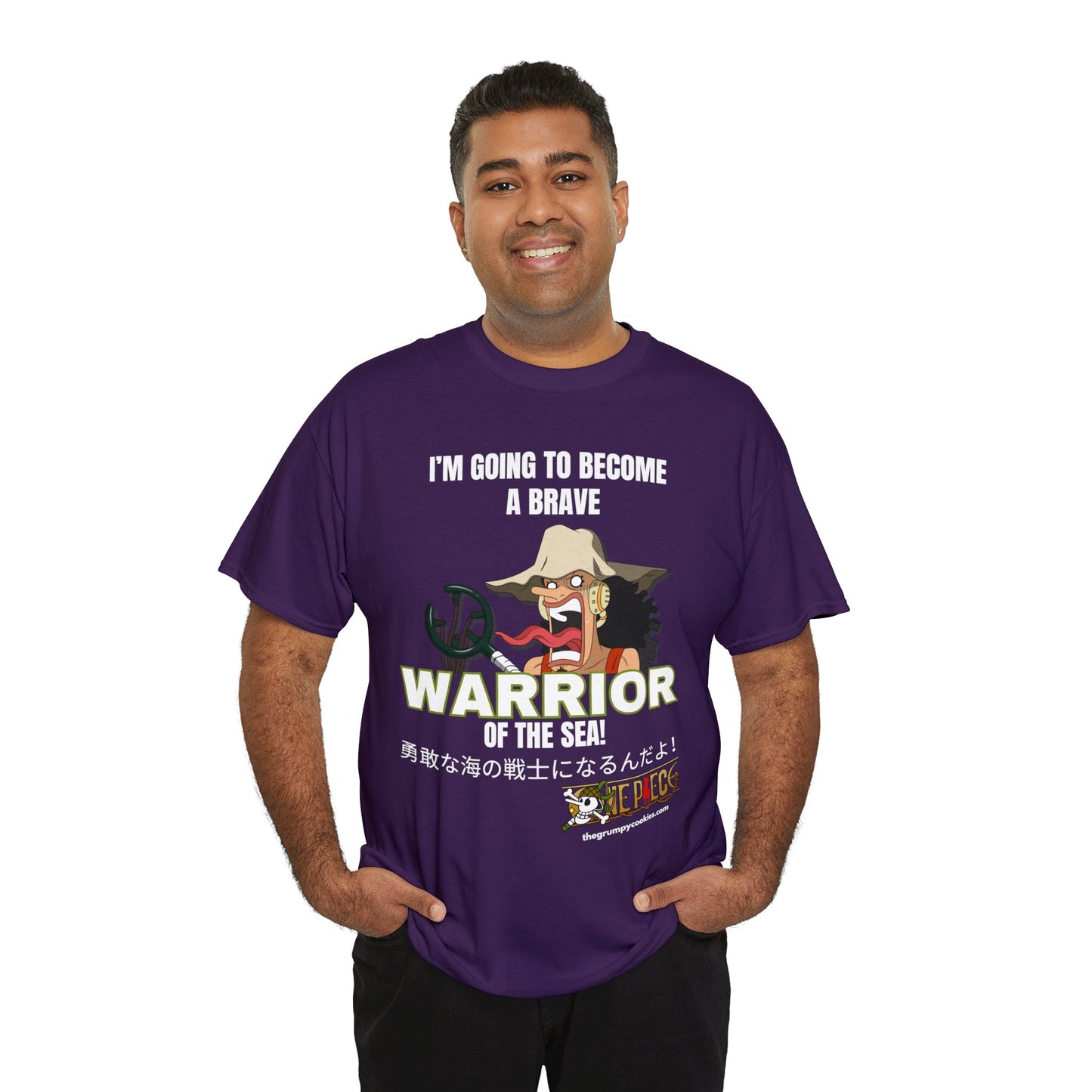 One Piece - Brave-ish Warrior of the Sea Unisex Heavy Cotton Tee