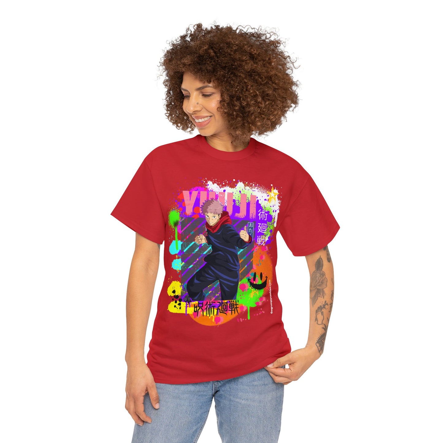 Jujutsu Kaisen - Yuji Says Bring It Unisex Heavy Cotton Tee