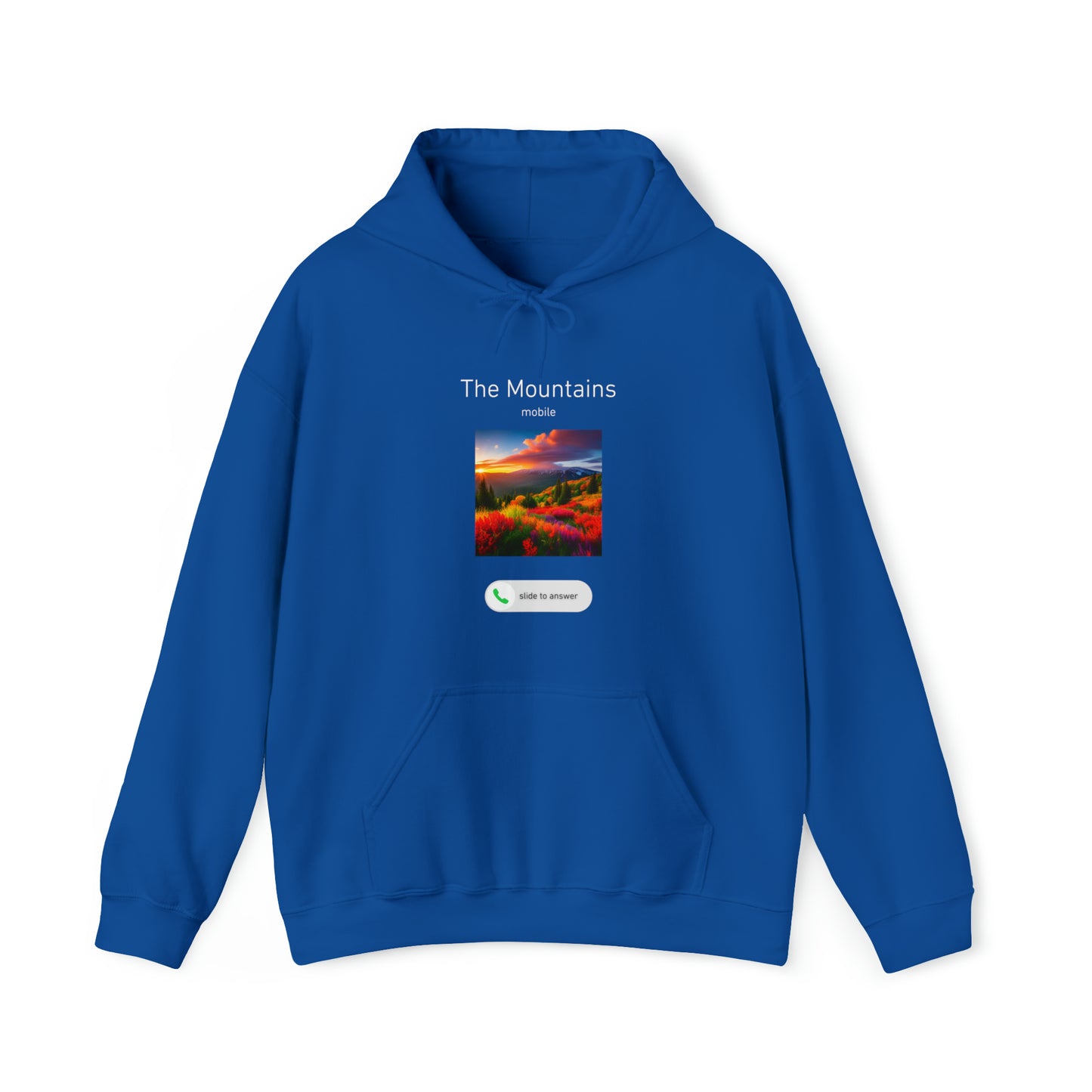 The Grumpy Cookies - Mountains Calling Unisex Heavy Blend™ Hooded Sweatshirt