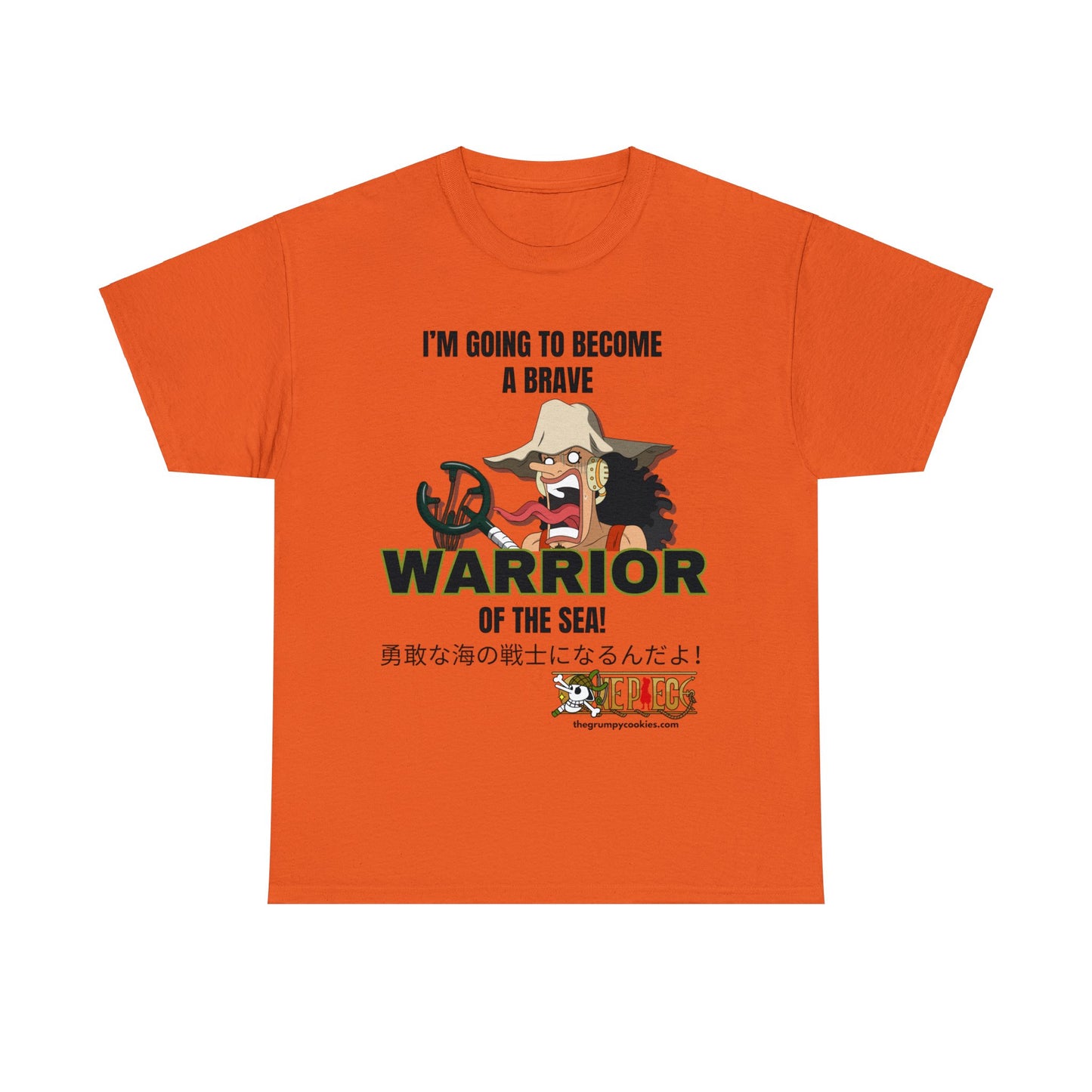 One Piece - Brave-ish Warrior of the Sea Unisex Heavy Cotton Tee