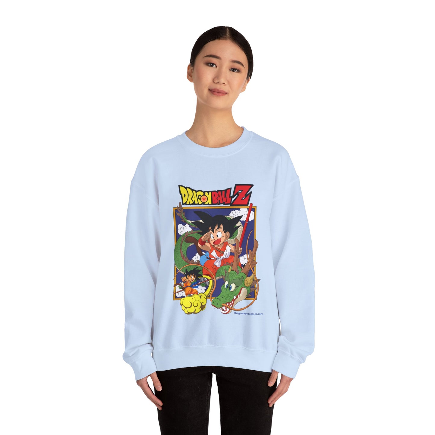 Dragon Ball - Old School DBZ Unisex Heavy Blend™ Crewneck Sweatshirt