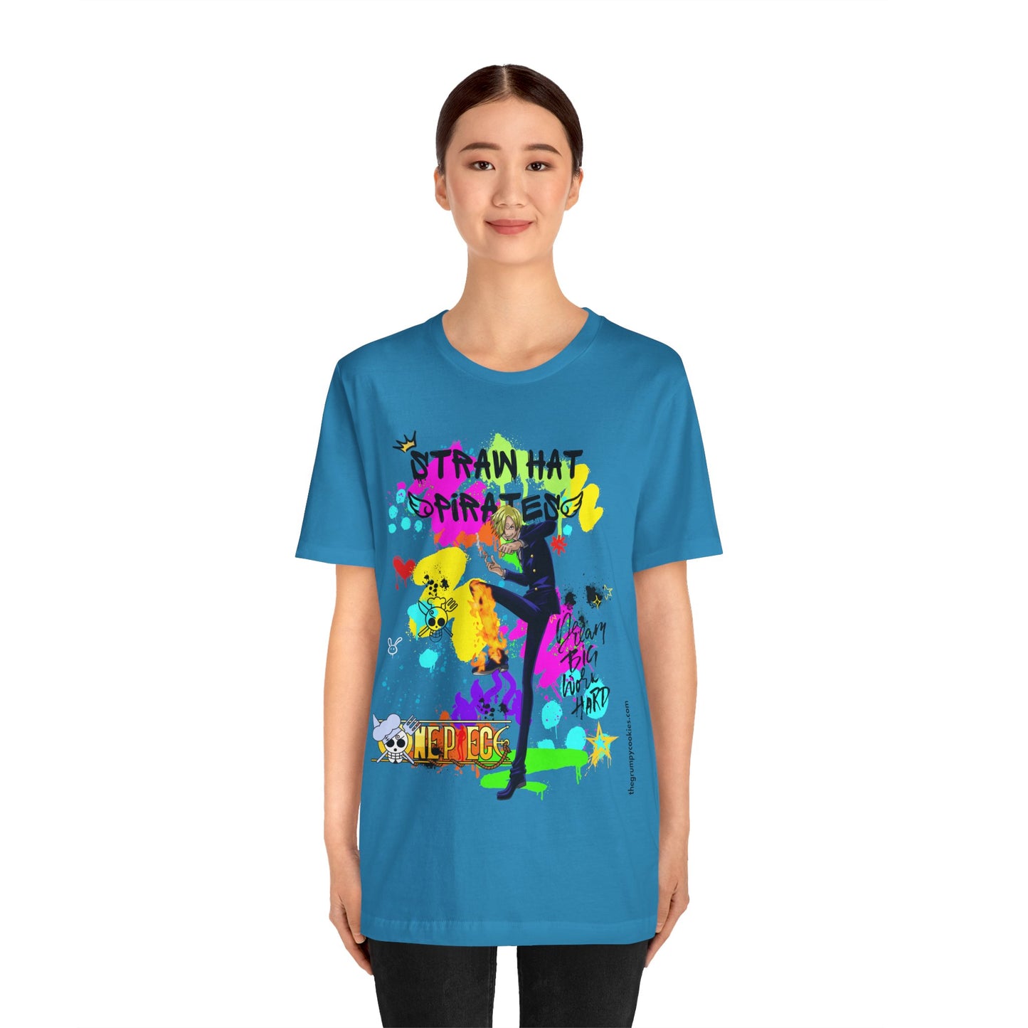 One Piece - Graffiti Sanji Unisex Jersey Short Sleeve Tee