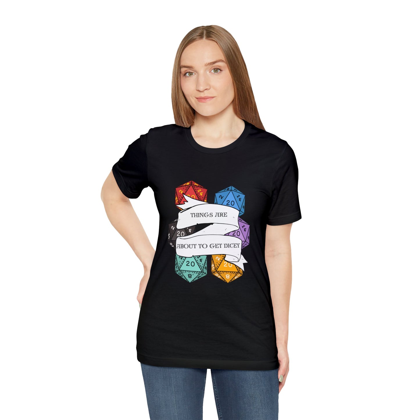Dungeons & Dragons - Dicey Short Sleeve Tee