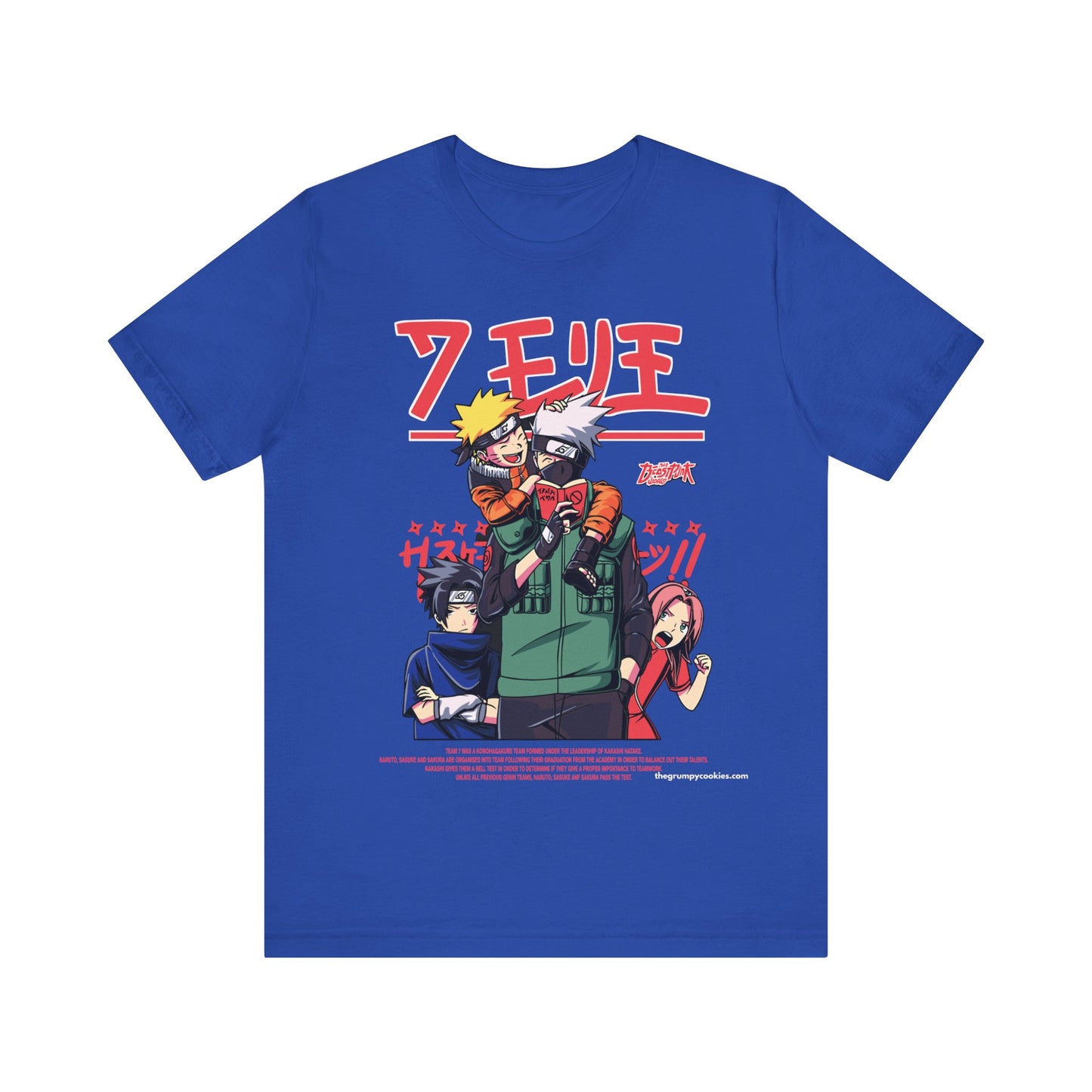Naruto - Team Kakashi Jersey Short Sleeve Tee