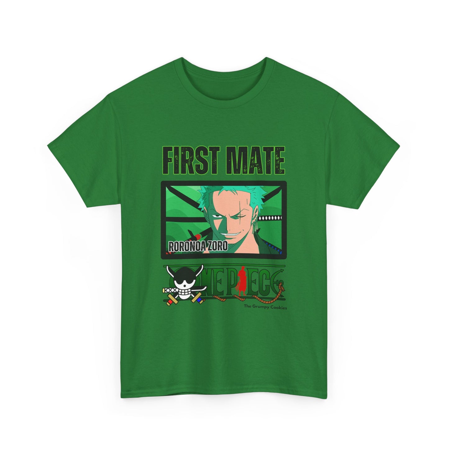 One Piece - First Mate Zoro Unisex Heavy Cotton Tee