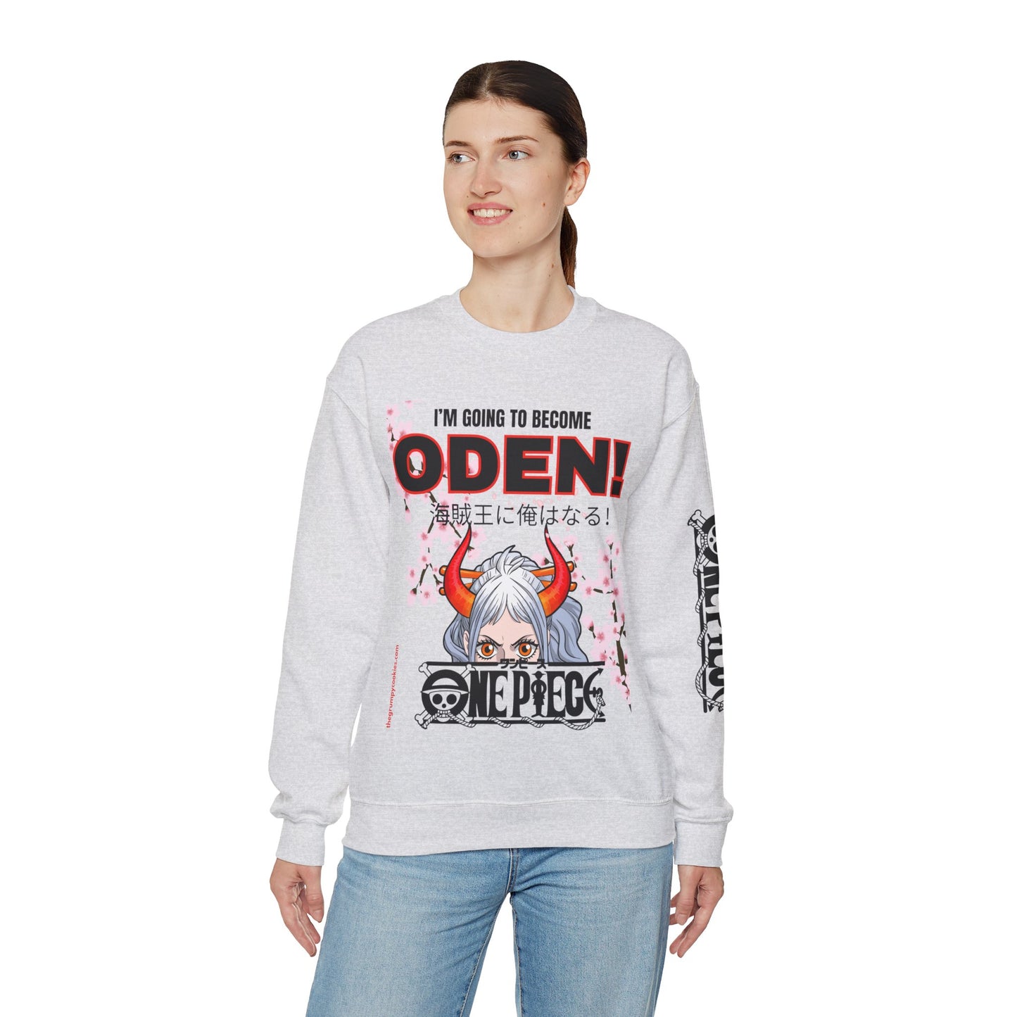 One Piece - I Will Be Oden Unisex Heavy Blend™ Crewneck Sweatshirt
