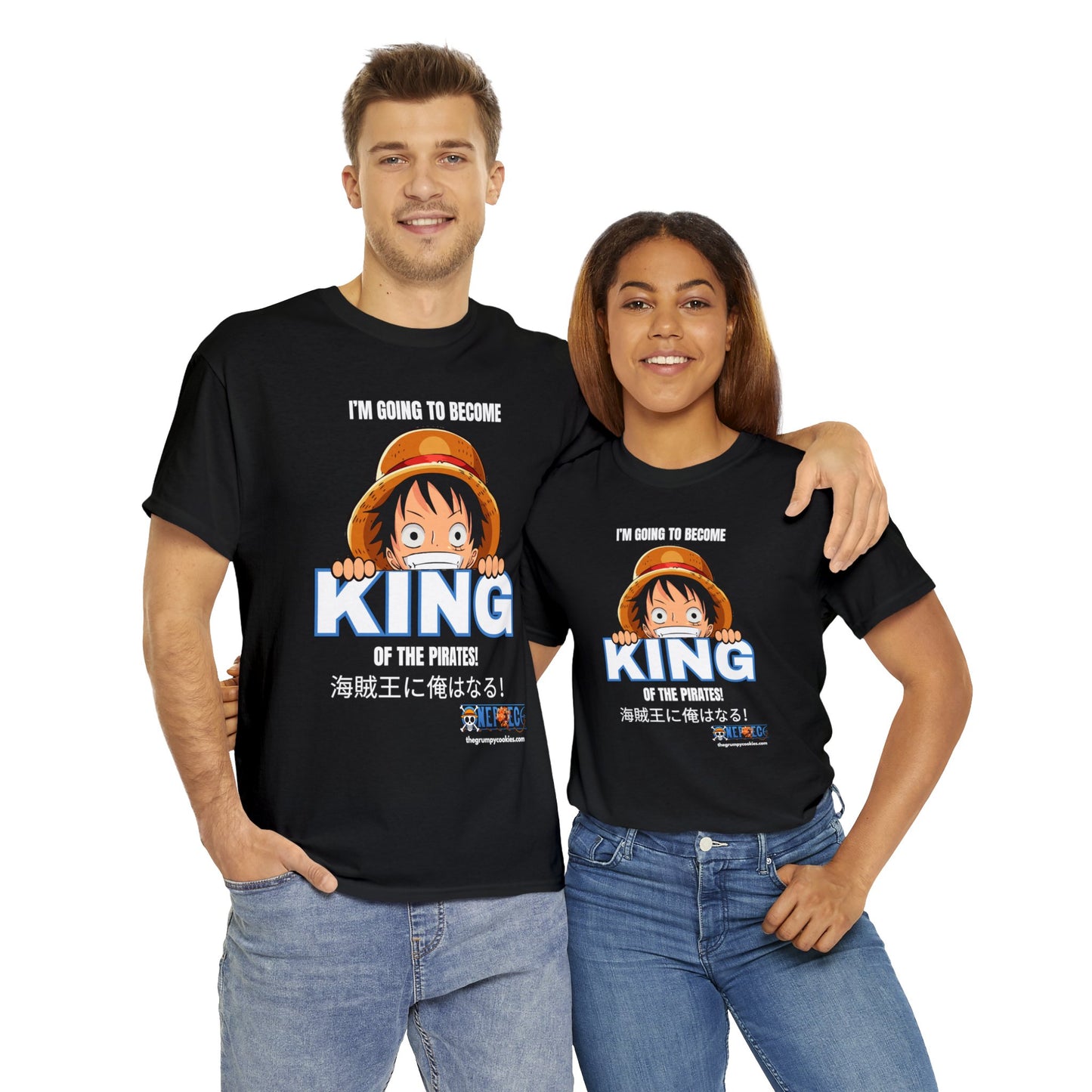 One Piece - King of the Pirates Unisex Heavy Cotton Tee