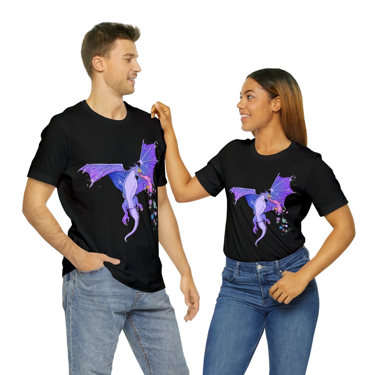 Dungeons & Dragons - Purple Dragon Short Sleeve Tee