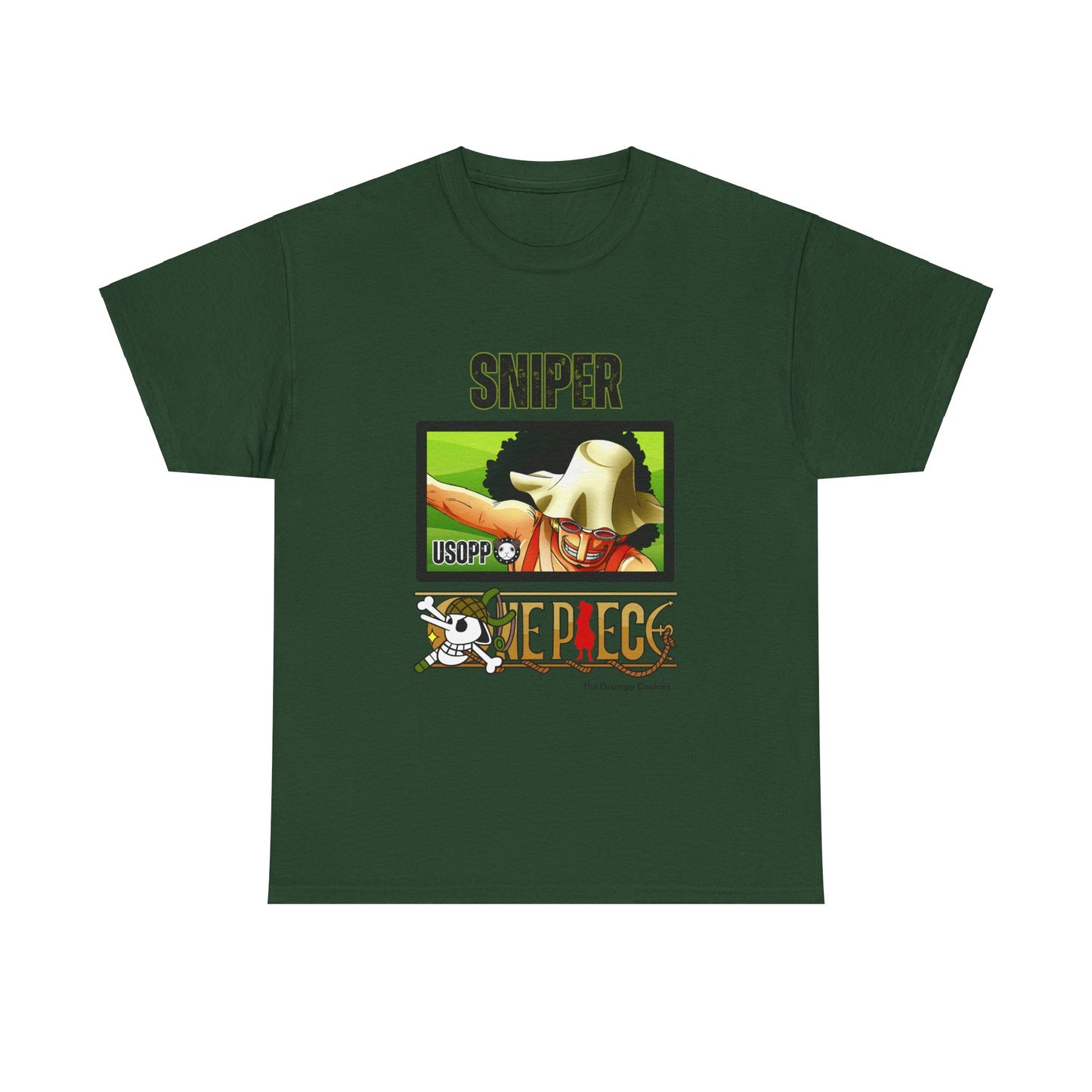 One Piece - Sniper Usopp Unisex Heavy Cotton Tee