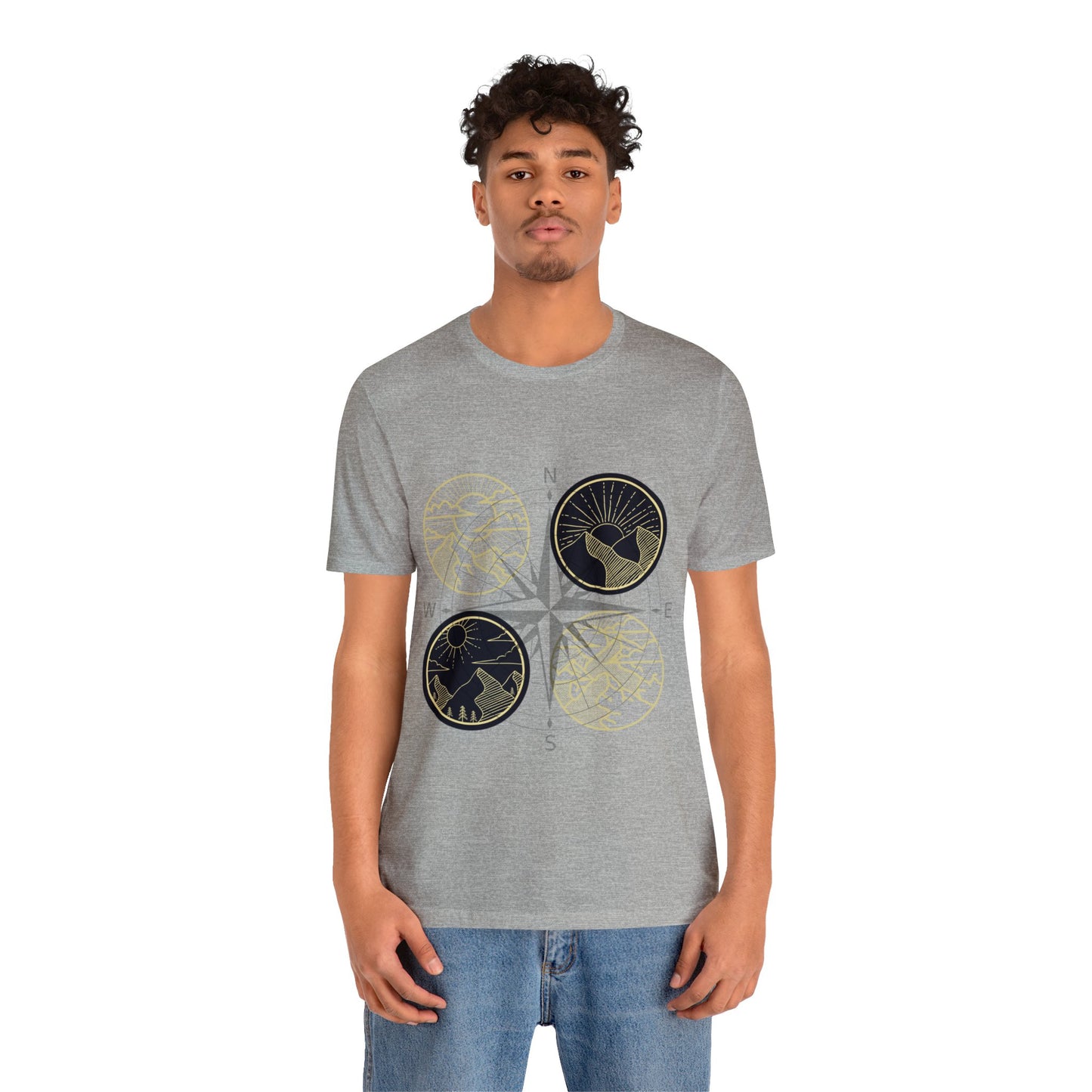 The Grumpy Cookies - Compass Short Sleeve Tee