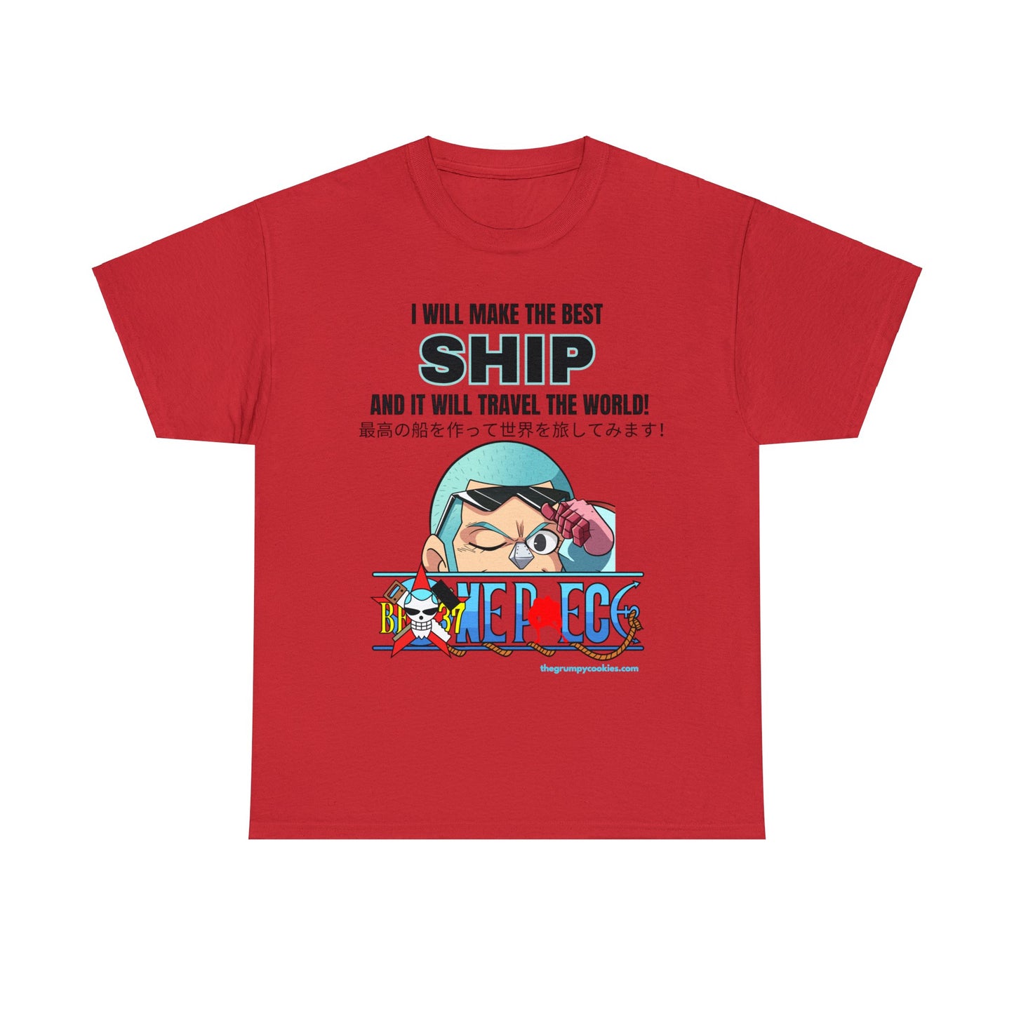 One Piece - World's Greatest Shipwright Unisex Heavy Cotton Tee