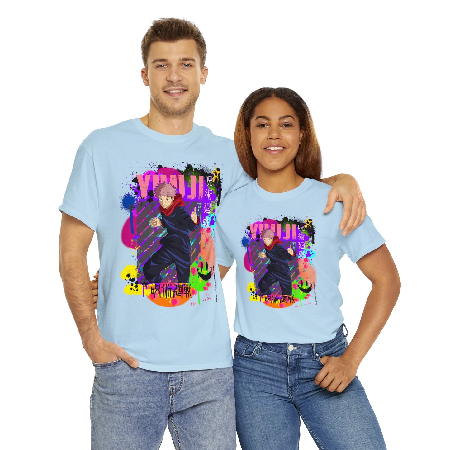 Jujutsu Kaisen - Yuji Says Bring It Unisex Heavy Cotton Tee