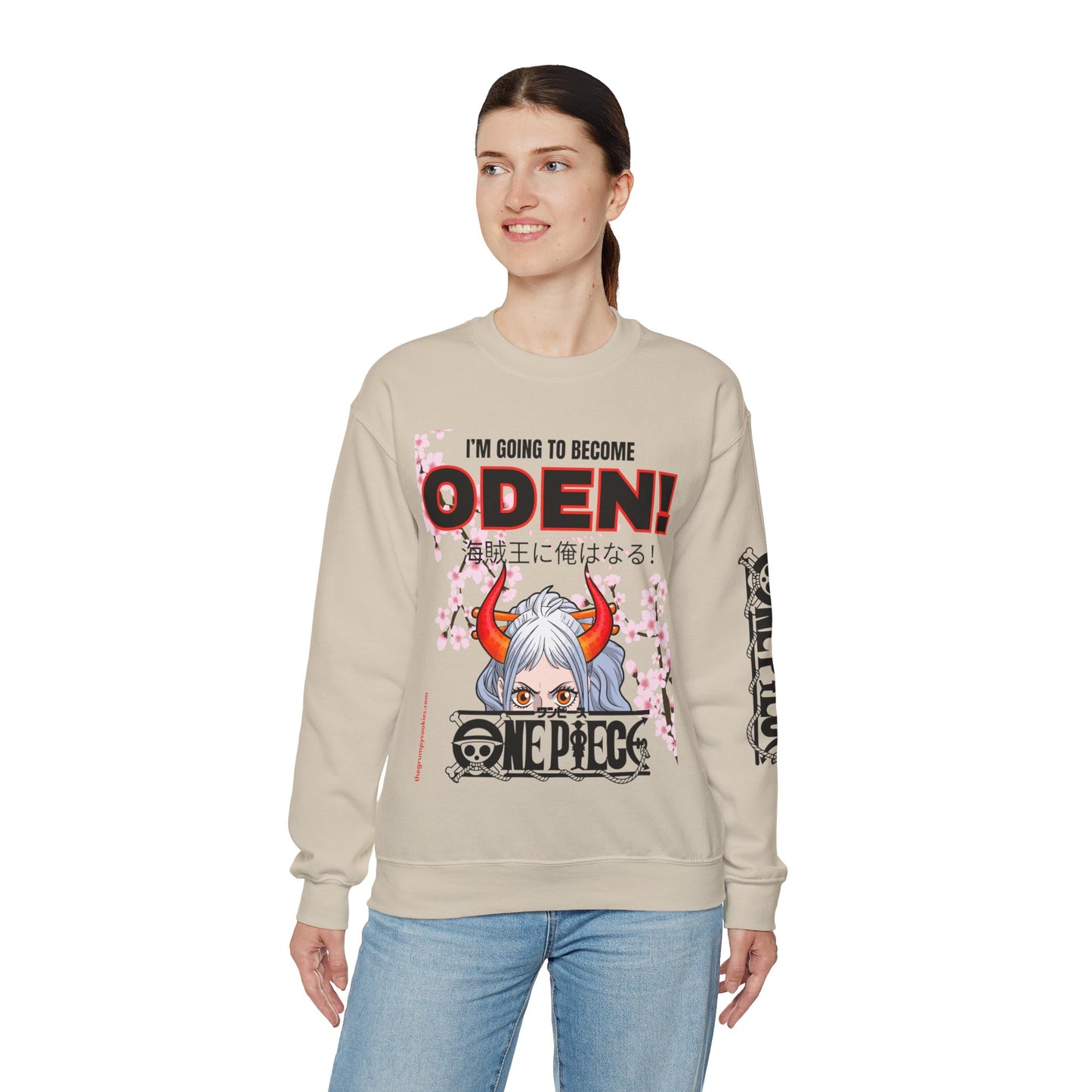 One Piece - I Will Be Oden Unisex Heavy Blend™ Crewneck Sweatshirt