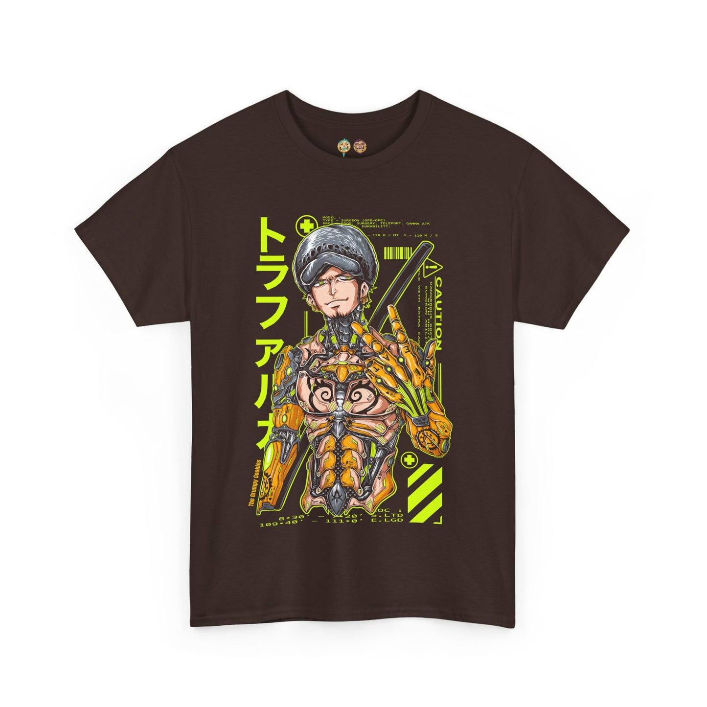 One Piece - Mecha Law Unisex Heavy Cotton Tee
