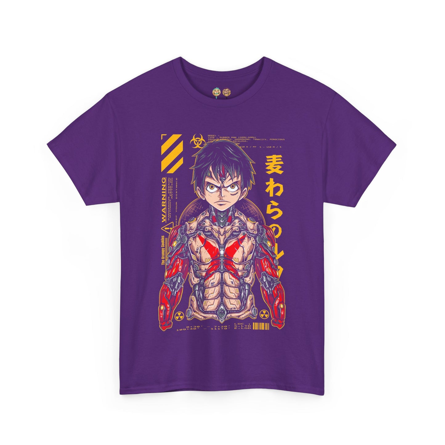 One Piece - Mecha Luffy Print Unisex Heavy Cotton Tee