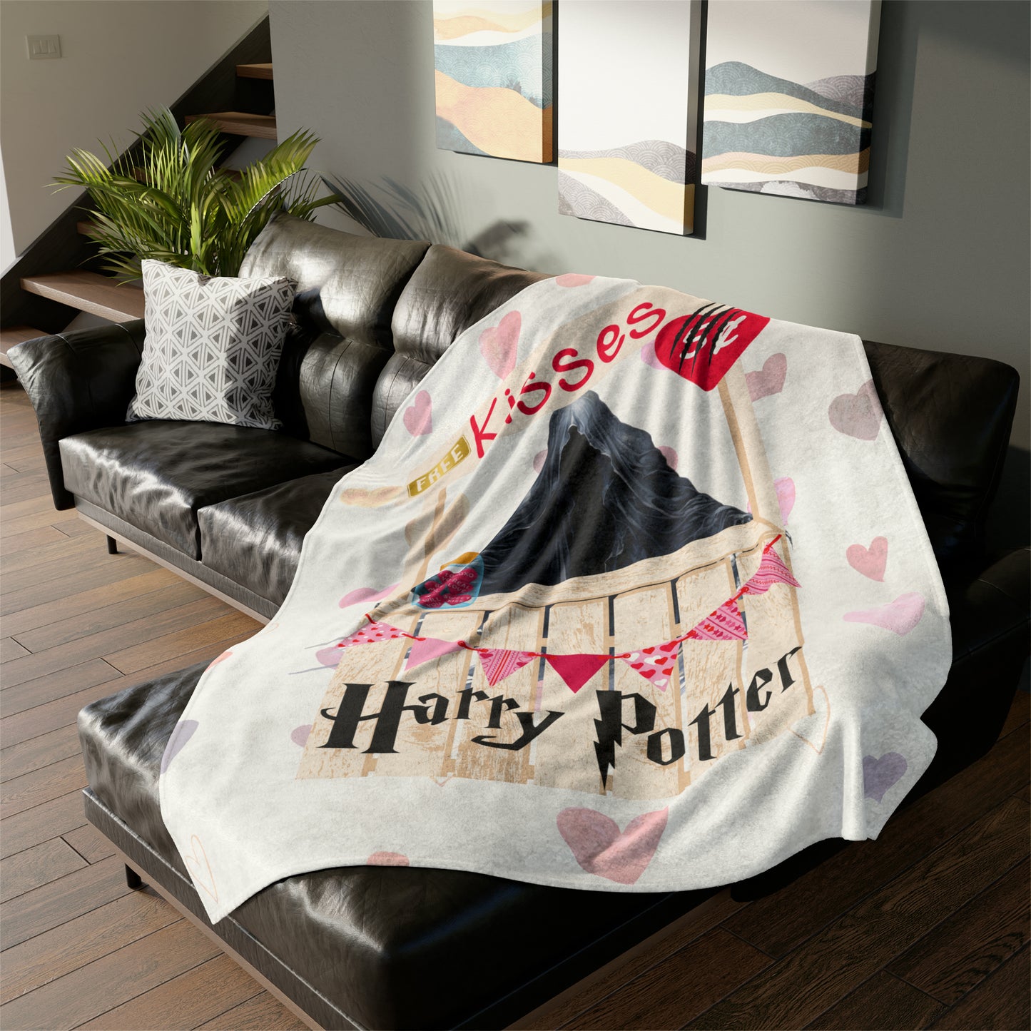 Harry Potter - Free Kisses Polyester Blanket
