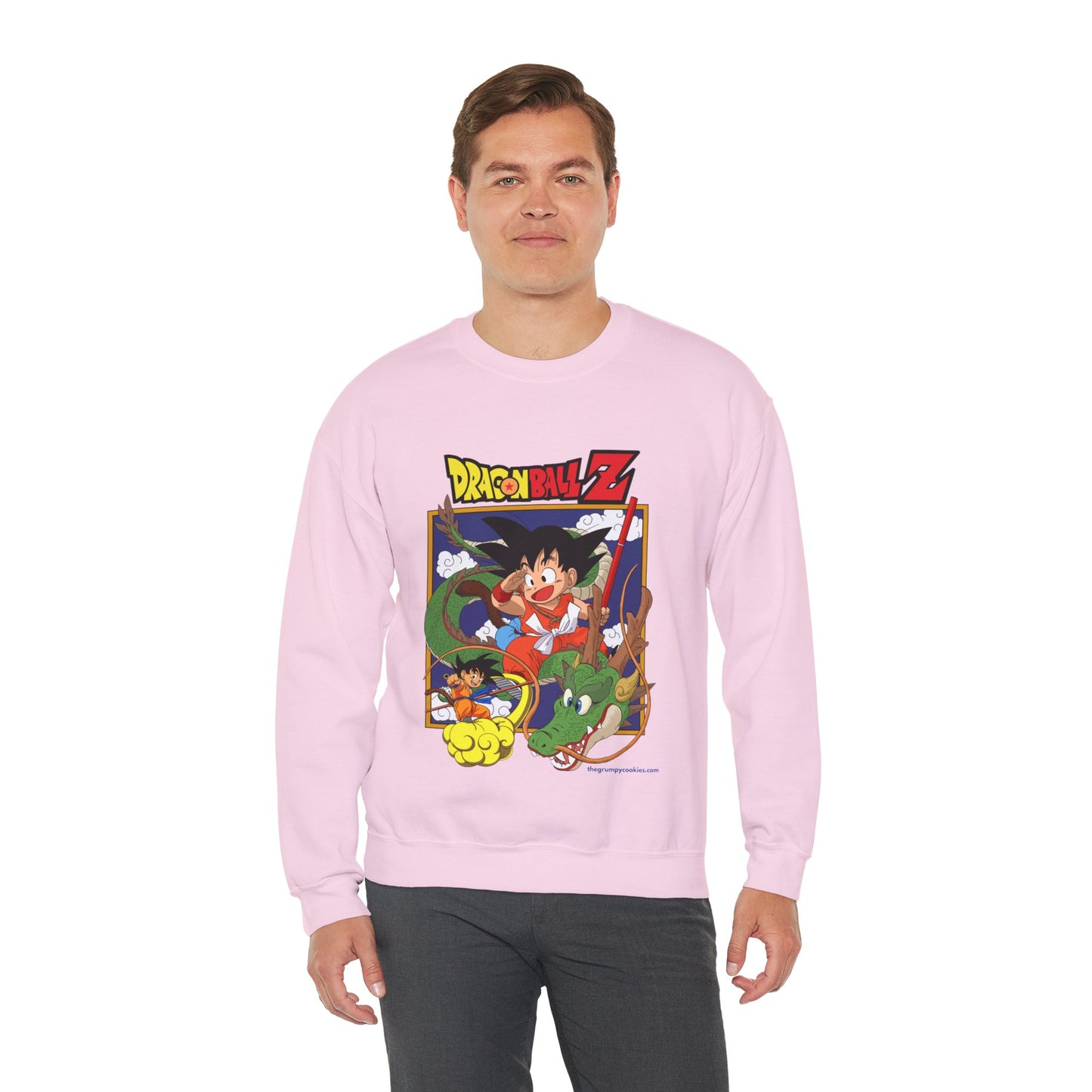 Dragon Ball - Old School DBZ Unisex Heavy Blend™ Crewneck Sweatshirt