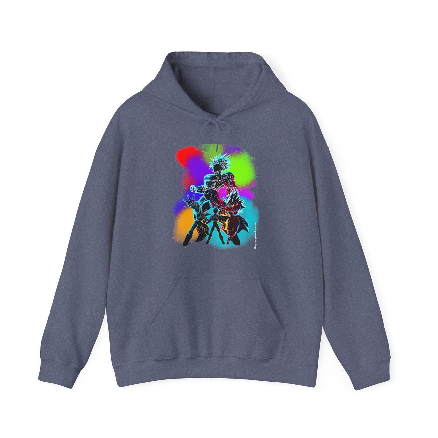 Dragon Ball - Technicolor Unisex Heavy Blend™ Hooded Sweatshirt