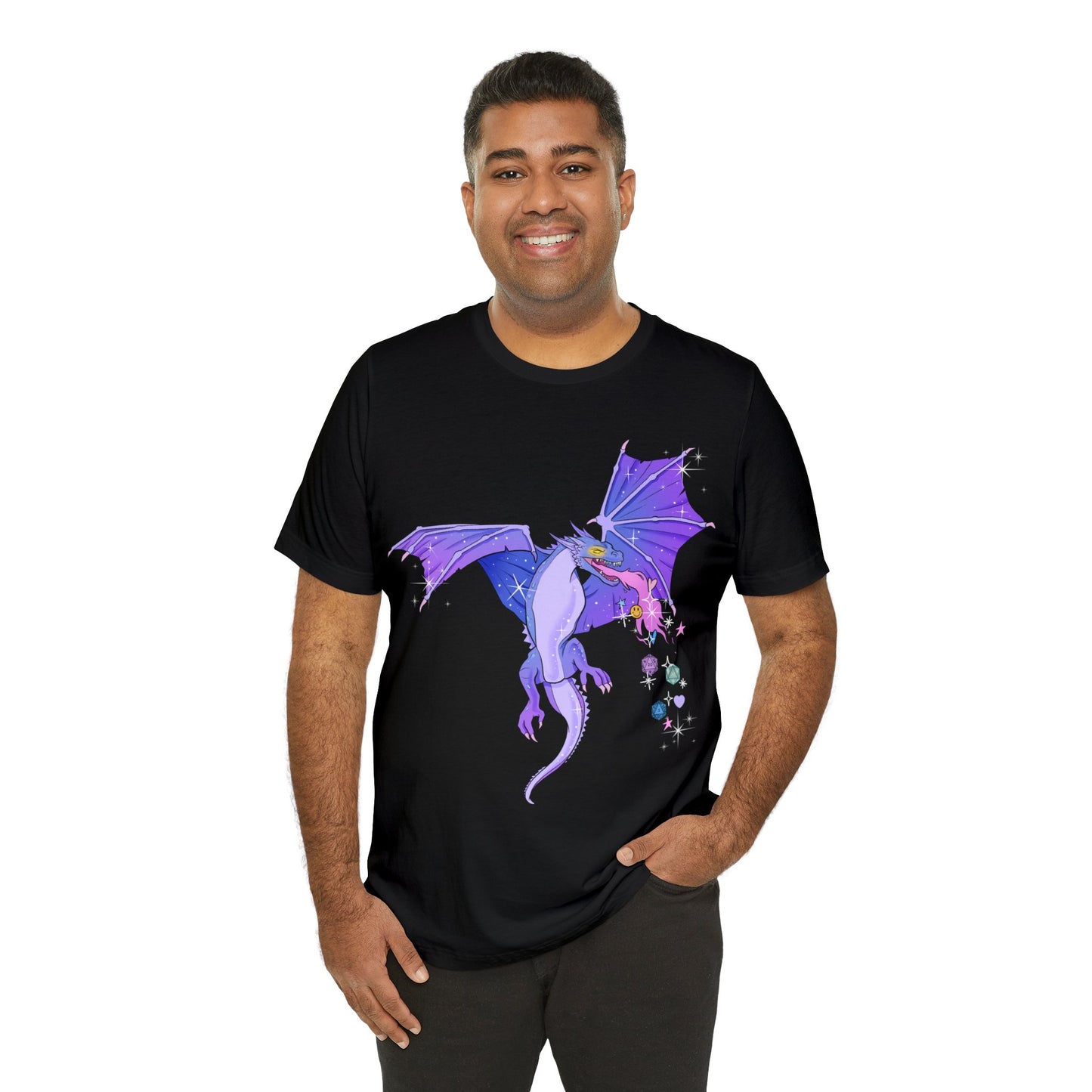 Dungeons & Dragons - Purple Dragon Short Sleeve Tee