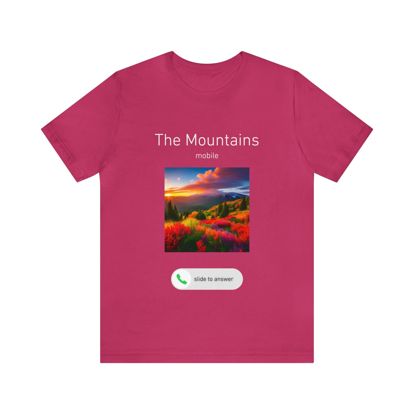 The Grumpy Cookies - Mountains Calling Short Sleeve Tee